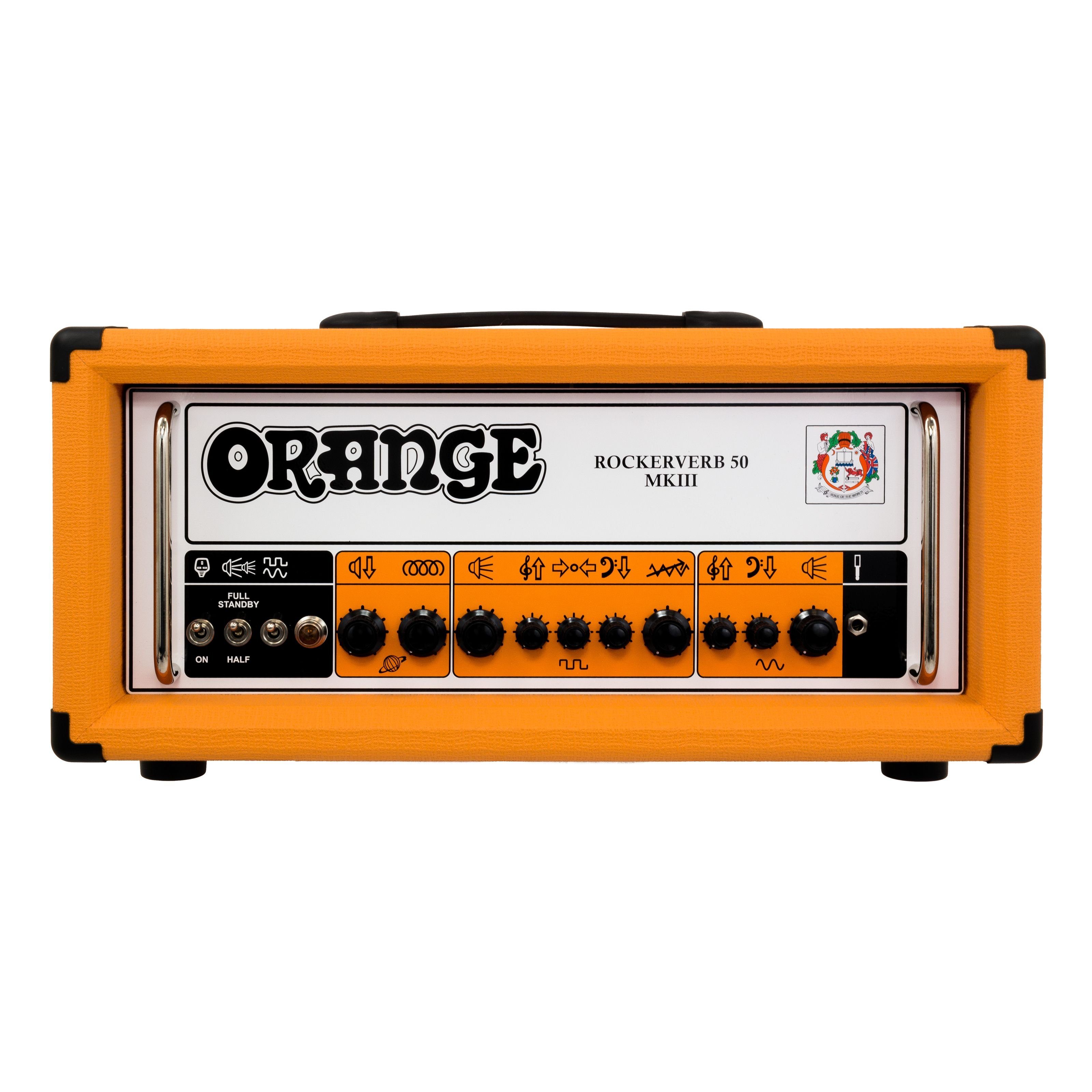 Orange Verstärker (Rockerverb 50H MKIII Head Orange - Röhren Topteil für E-Gitarre)
