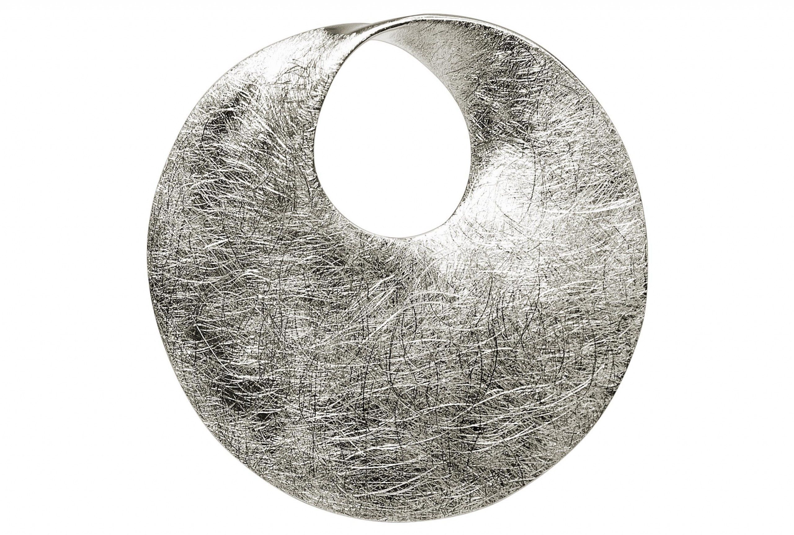 SILBERMOOS Kettenanhänger Anhänger Endlosscheibe, 925 Sterling Silber