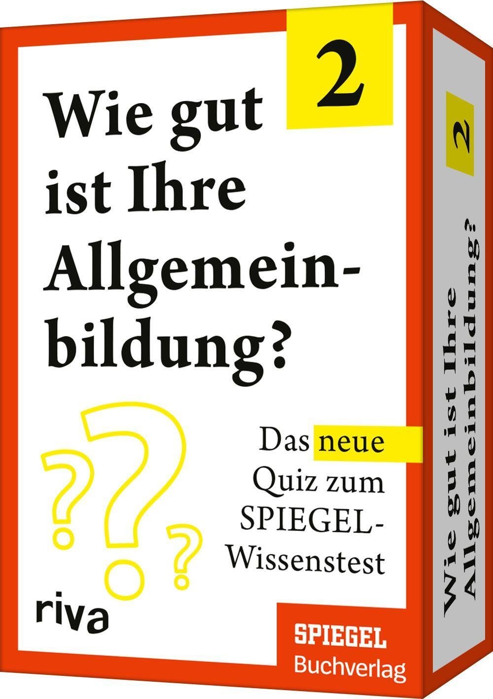 Riva Spiel, Wie gut ist Ihre Allgemeinbildung? 2