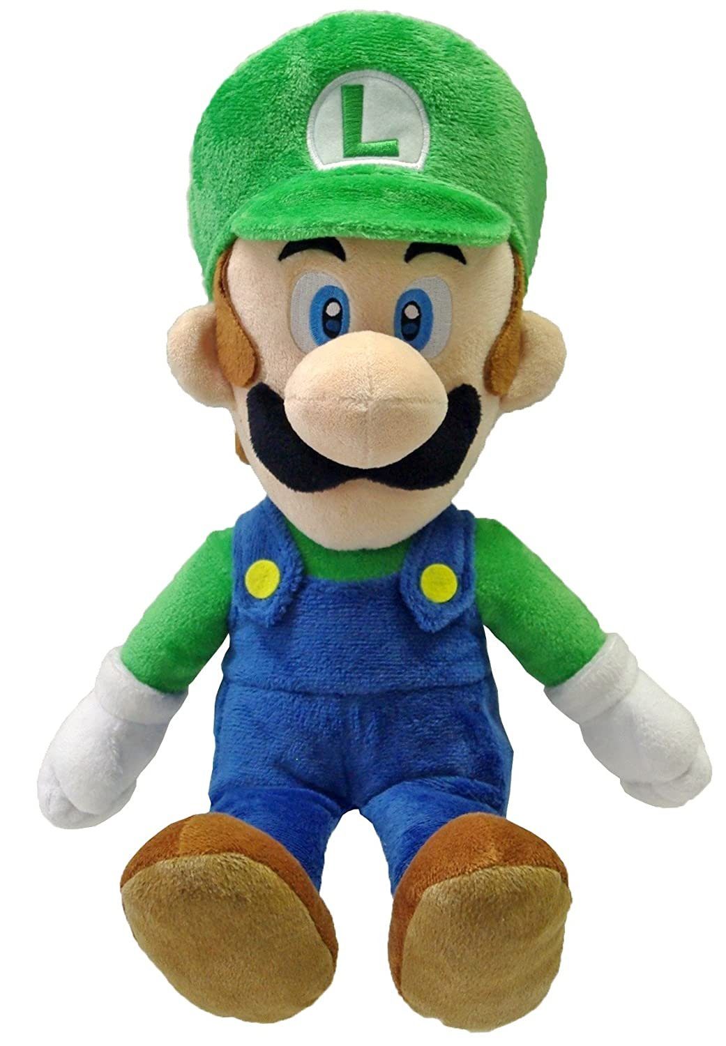 Super Mario Plüschfigur Nintendo - Super Mario Plüsch - Luigi - 20 cm  Kuscheltier