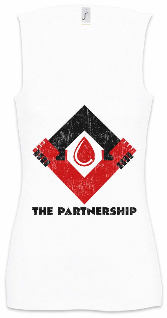 Tanktop Be PositIVe Partnership I Ärmelloses Damen T-Shirt The Vampire Strain