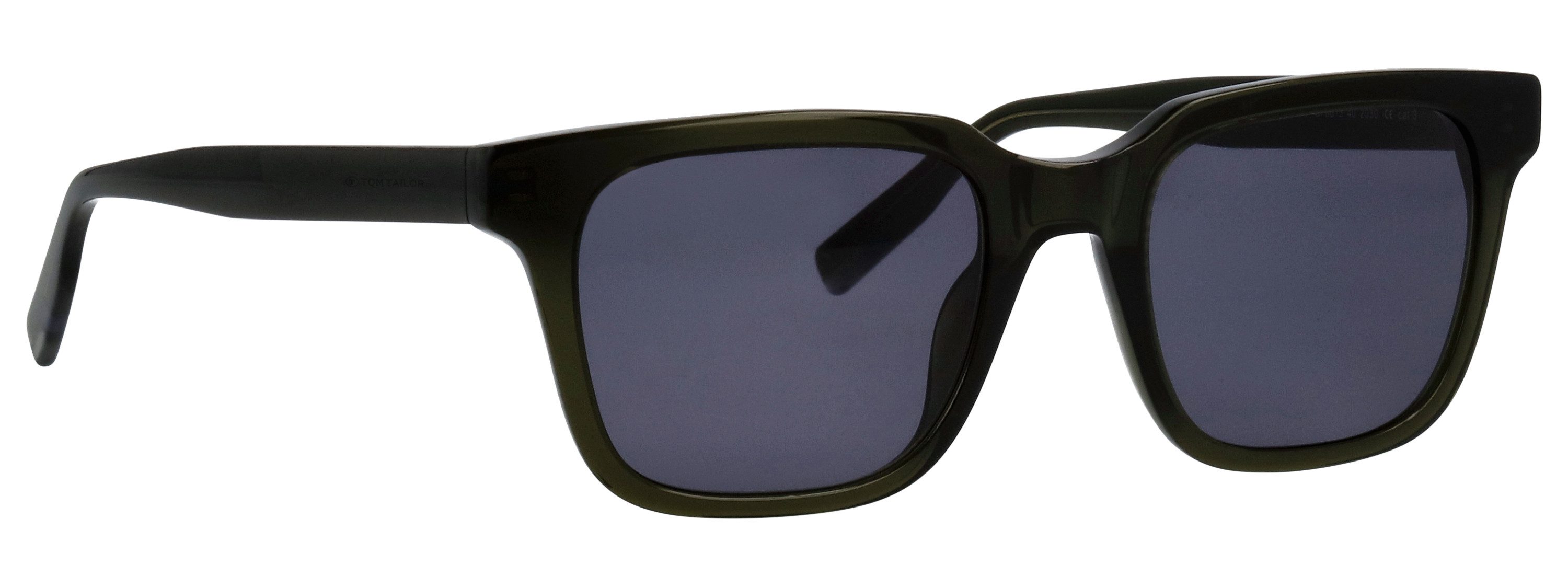 TOM TAILOR Sonnenbrille Modell 676013 Form Karree/Eckig, Logoschriftzug auf Bügel, Kunststofffassung