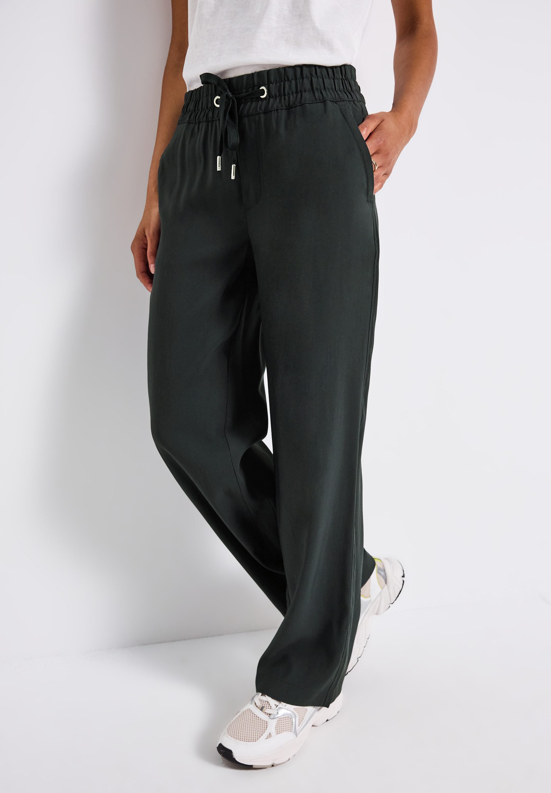 STREET ONE Bermudas Middle Waist