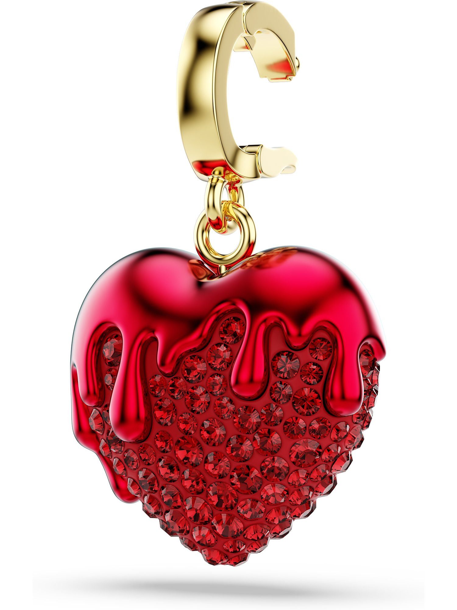 Swarovski Kettenanhänger Swarovski Damen-Charm Metall Swarovski-Kristall