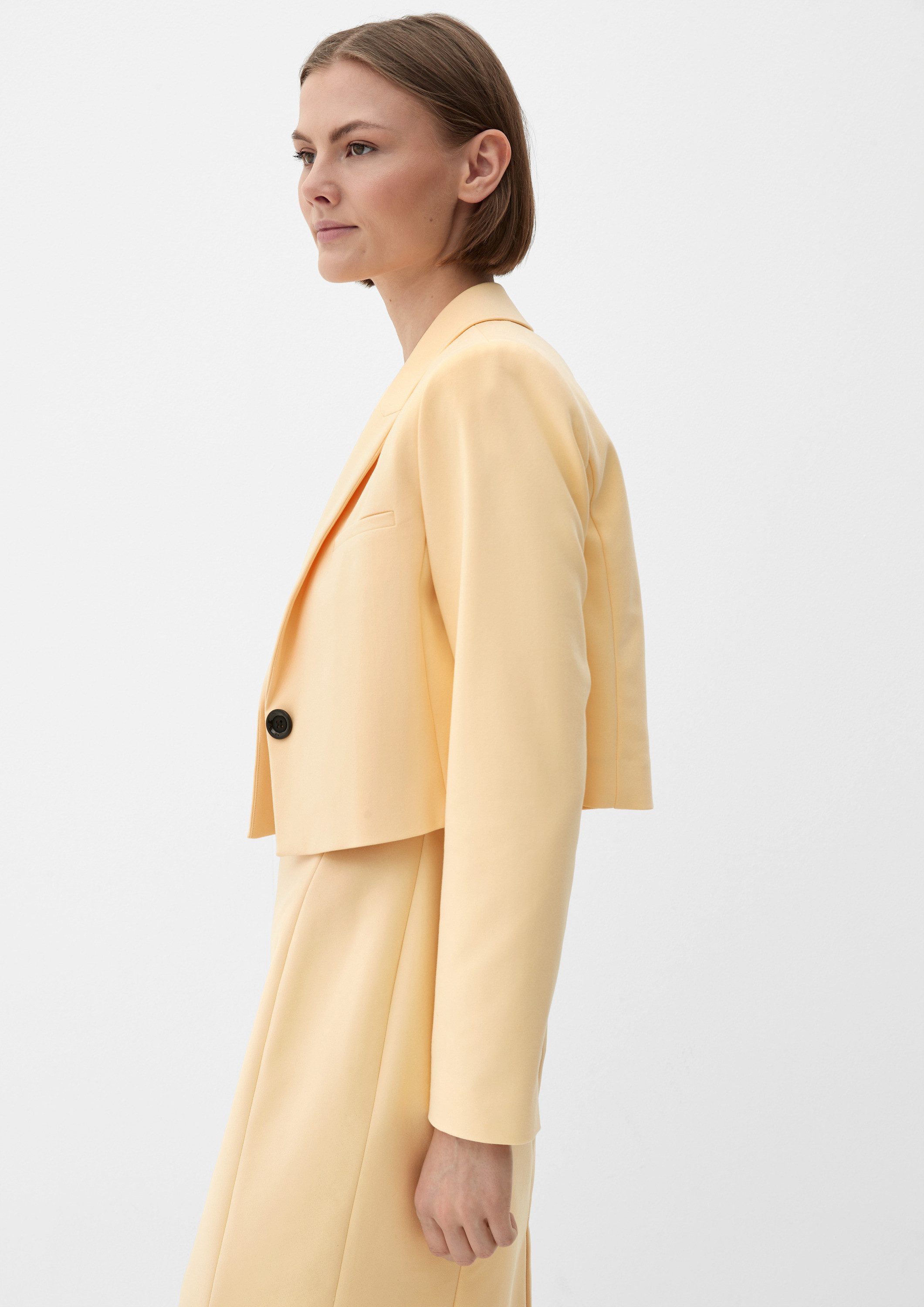 s.Oliver Jackenblazer Indoor-Blazer Verkürzter Blazer