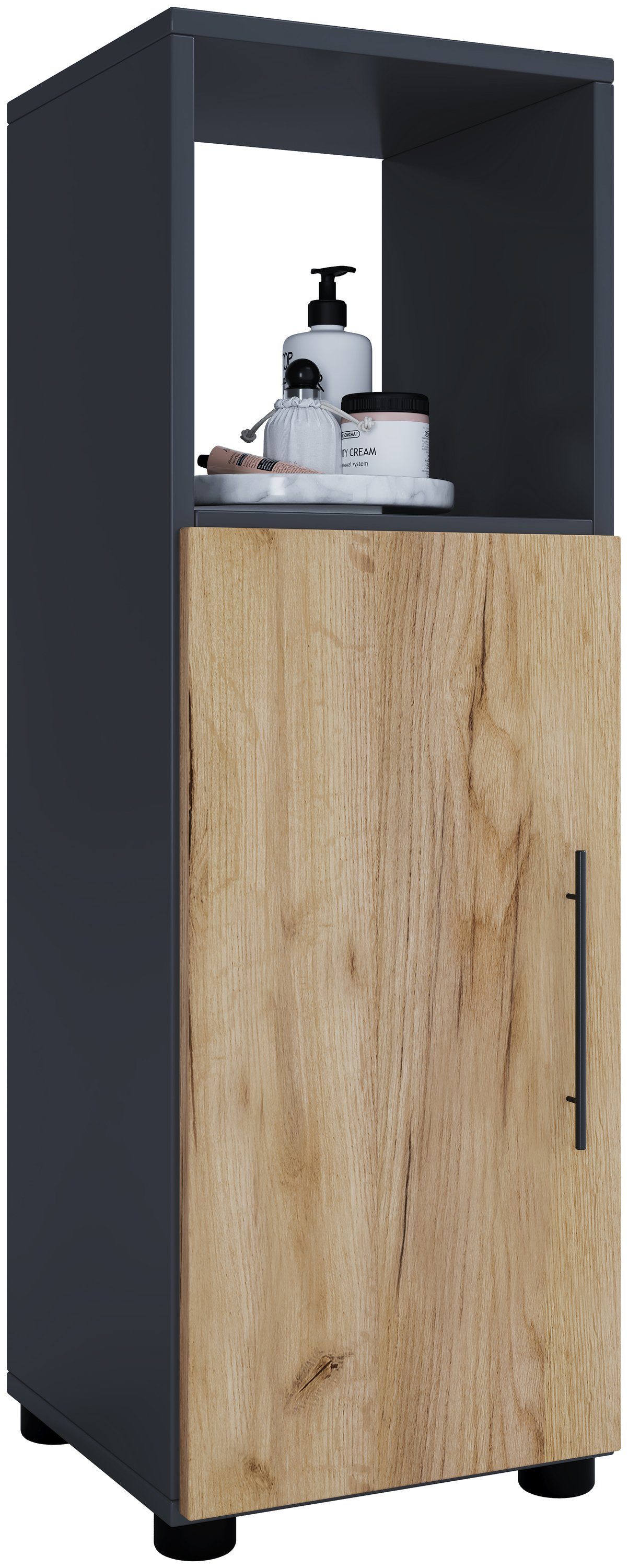 VCM Midischrank Holz Badmöbel Midischrank Badschrank günstig online kaufen