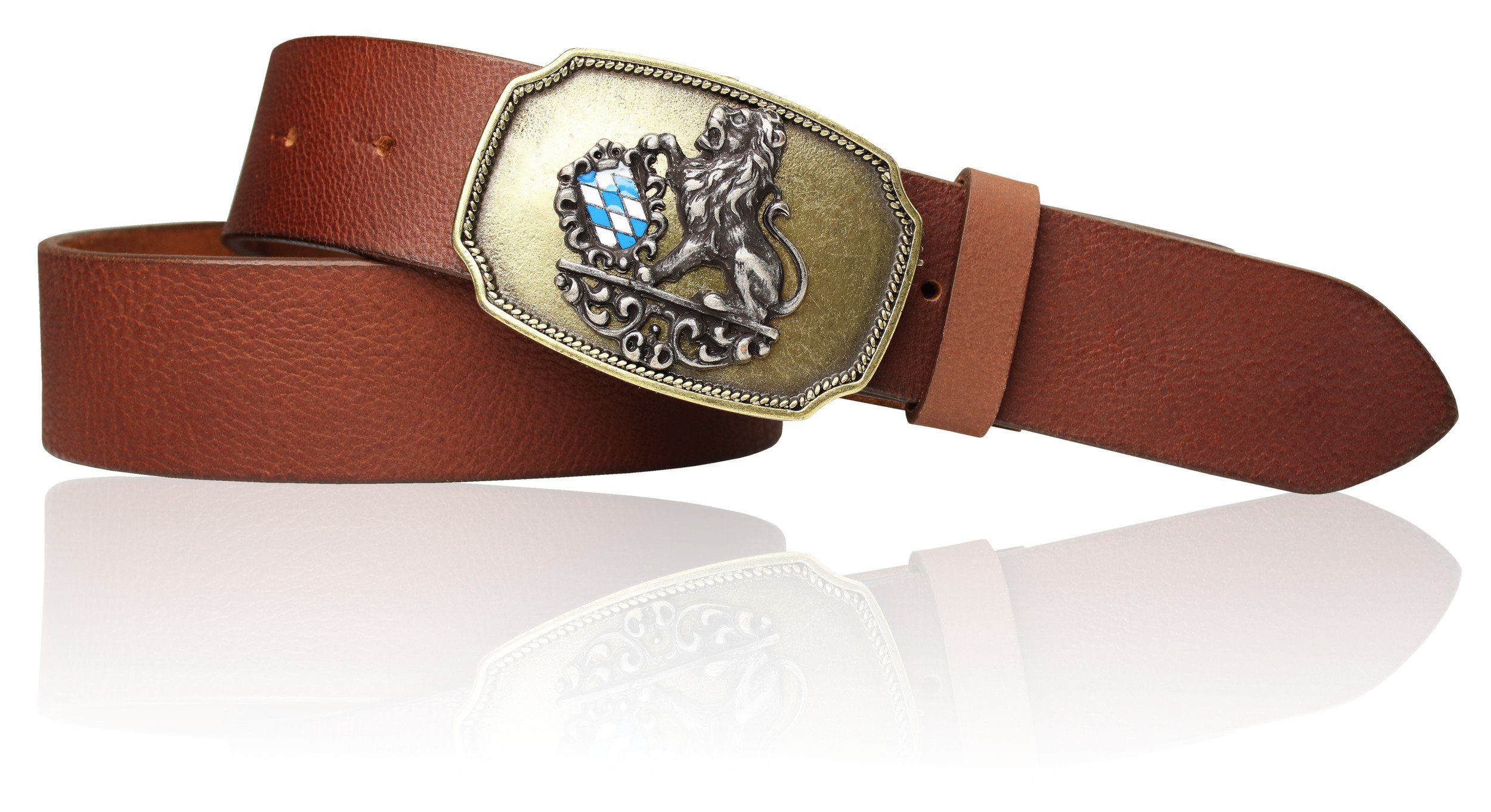 FRONHOFER Ledergürtel 17906 (1-St) Trachtengürtel mit günstig online kaufen