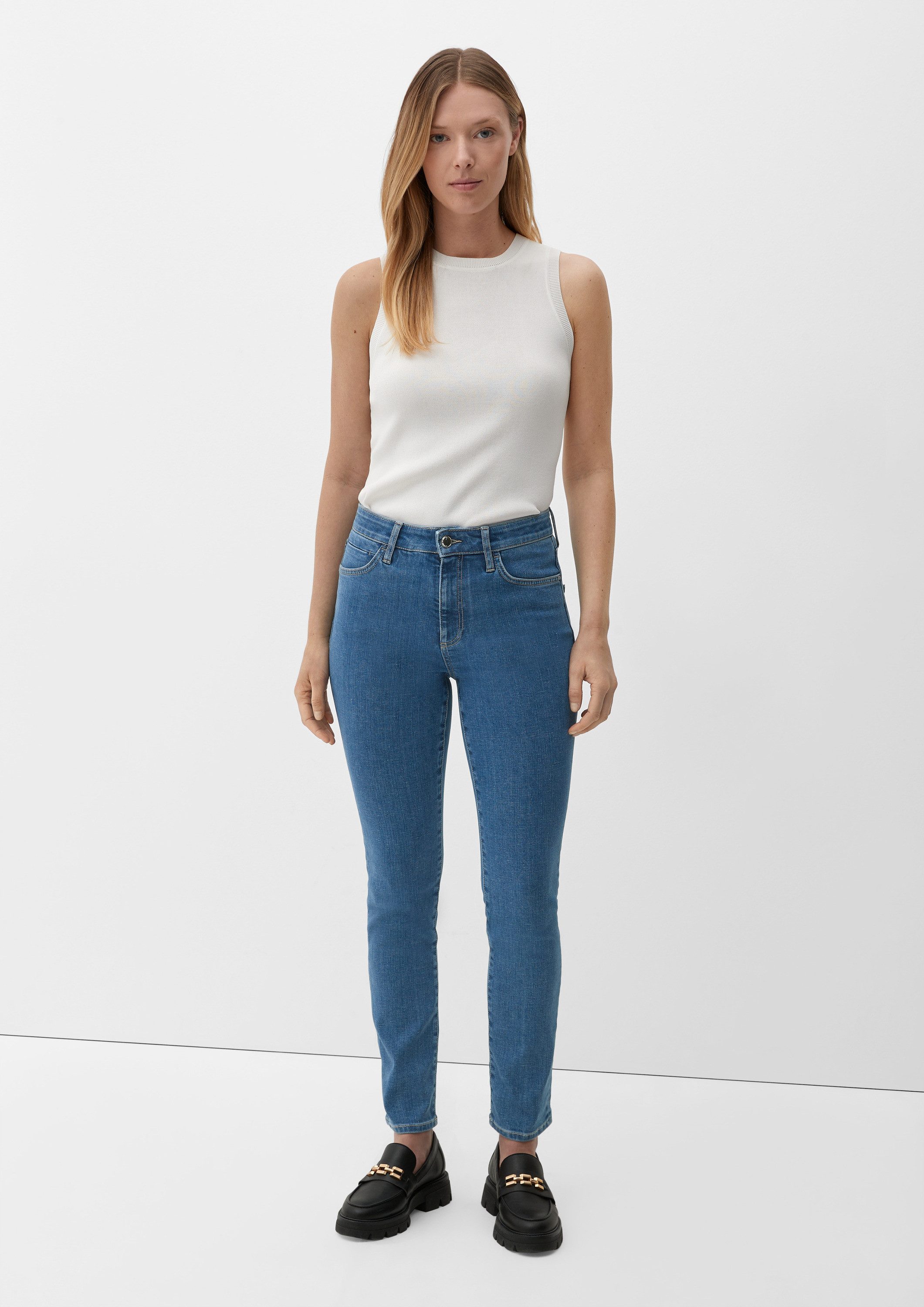 s.Oliver Slim-fit-Jeans Jeans-Hose BETSY Slim: Jeans im 5-Pocket-Stil