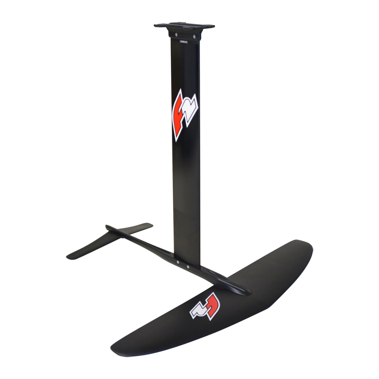 F2 Kiteboard F2 Set Foilboard Glide Strato Team Rot 120L + Alu Foil 1700 + Wing 6qm