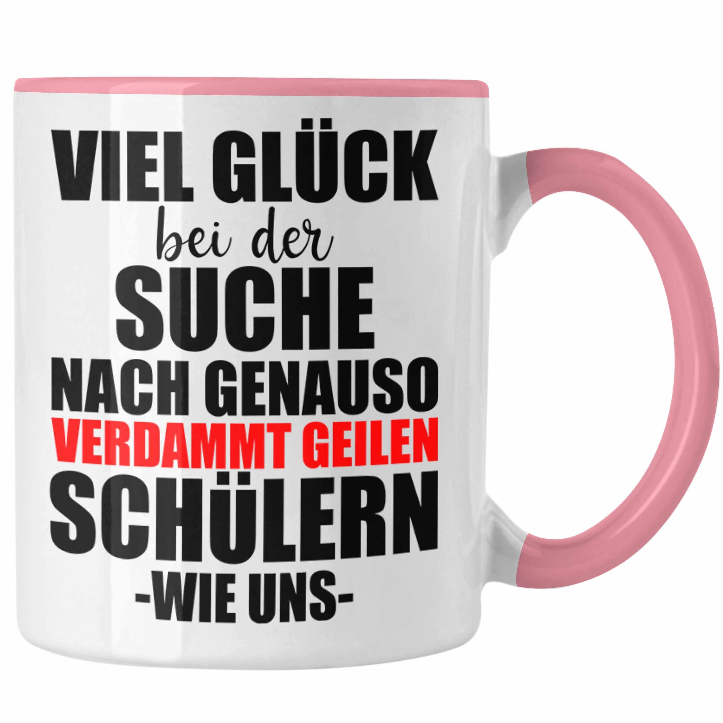 Trendation Tasse Trendation - Lehrerin Lehrer Abschiedsgeschenk Tasse Abschied von Schü