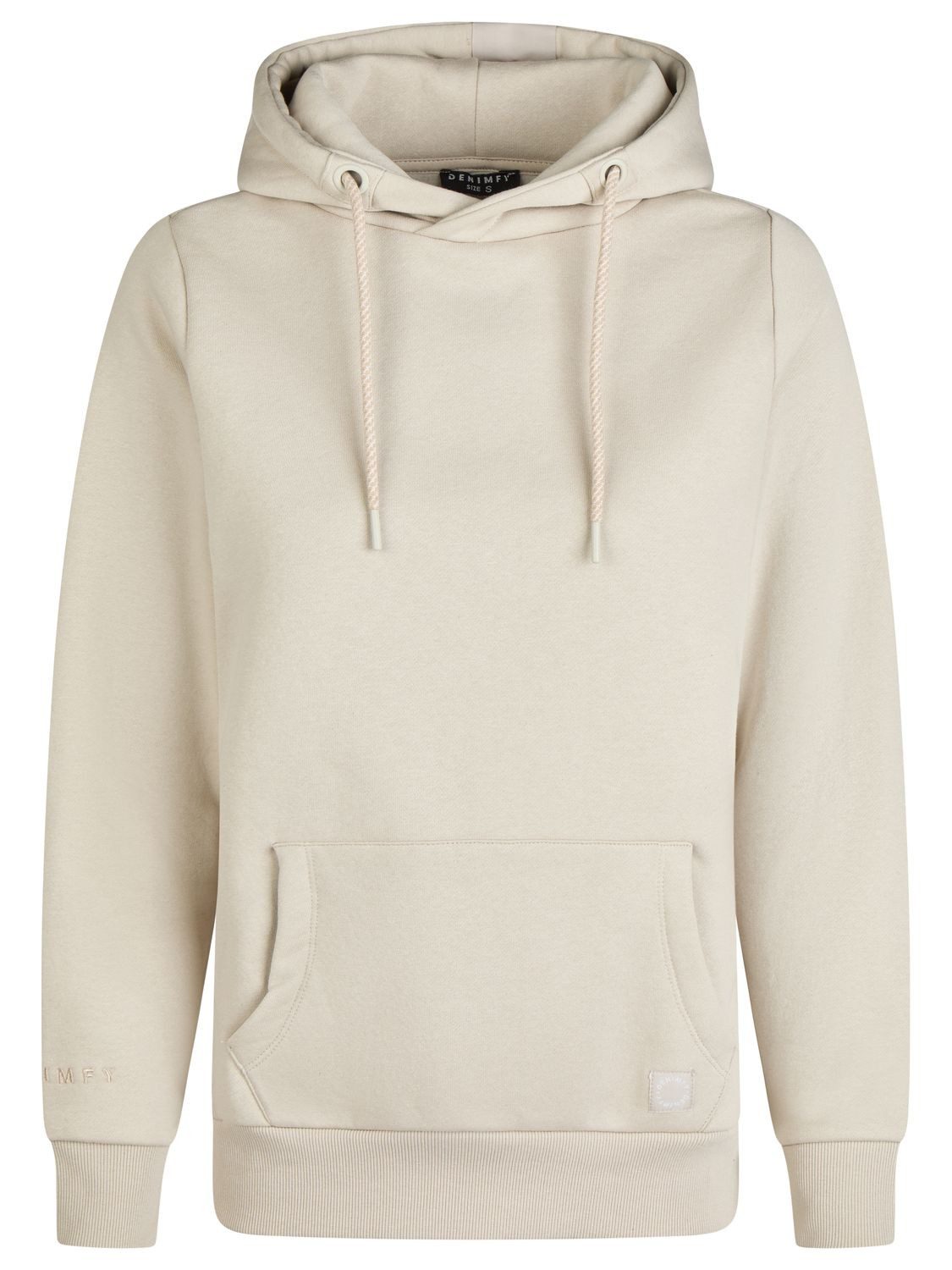 DENIMFY Kapuzenpullover Damen Hoodie DFEmma Regular Fit Longsleeve Sweatshirt mit Kängurutasche