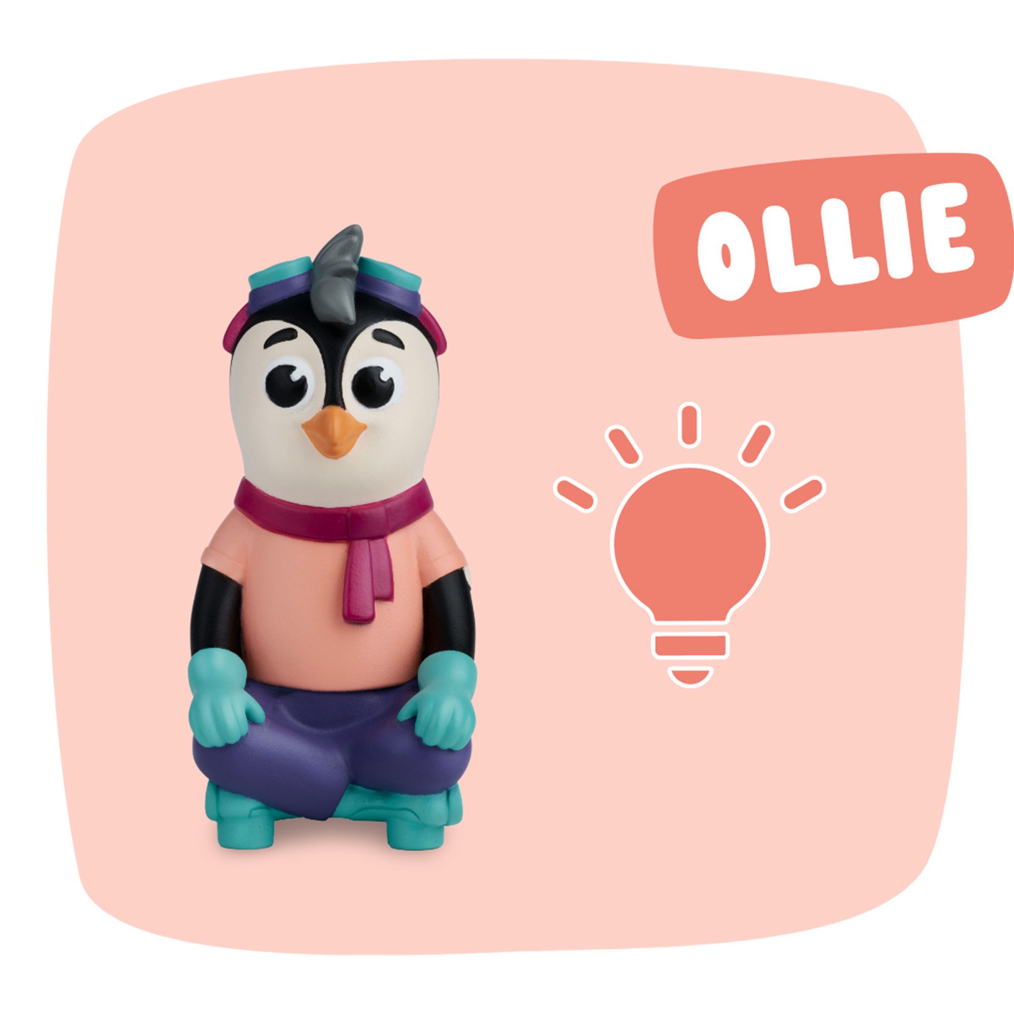 Edurino Lernspielzeug Ollie Lernfigur Aufmerksamkeit & Konzentration Zuhören I ab 4 Jahren