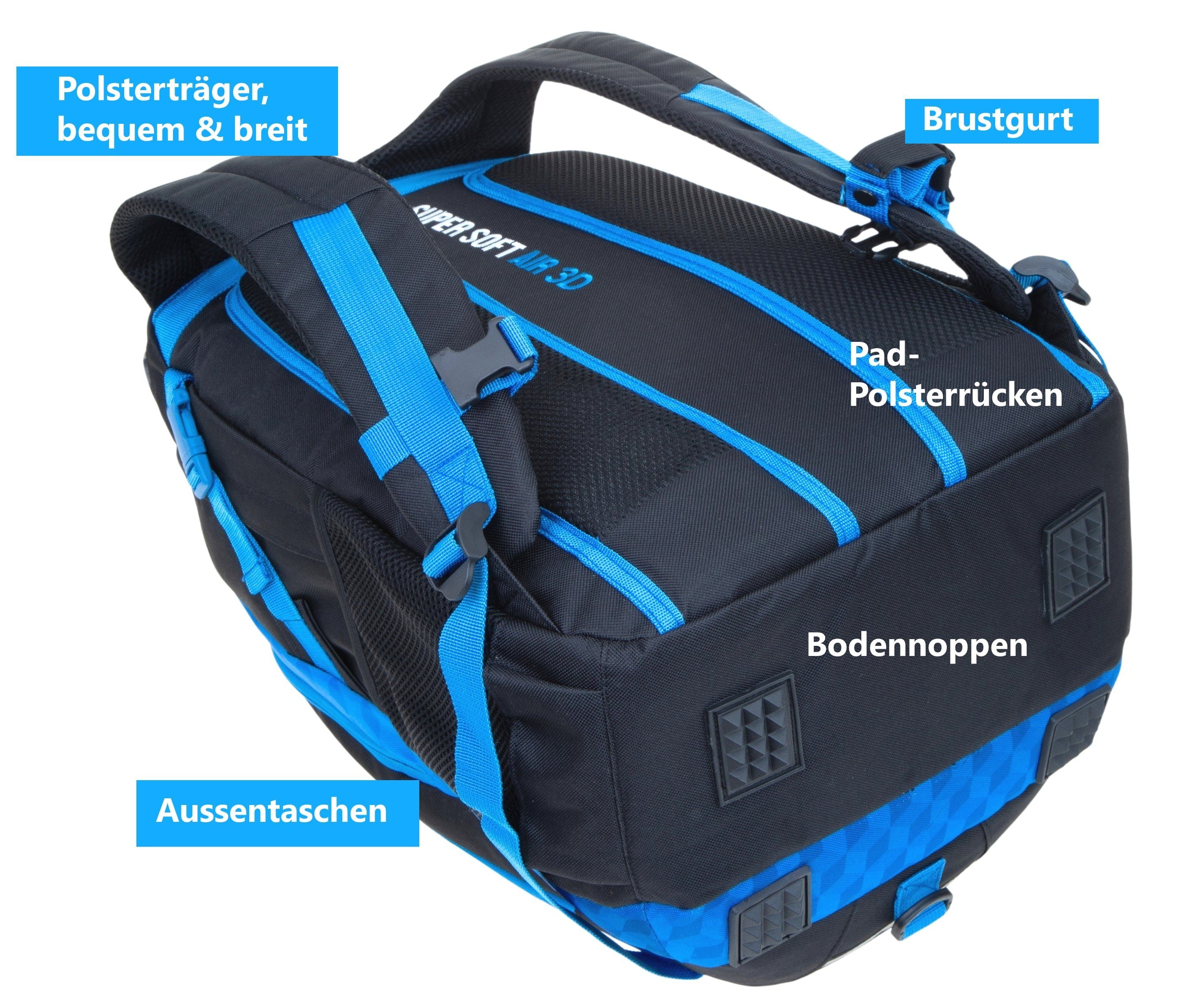 ELEPHANT Schulrucksack Hero Signature Schultasche, Rucksack, Schulmappe – Bild 3 von 5