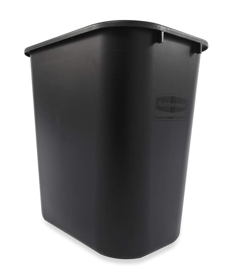 Rubbermaid Mülltrennsystem Rubbermaid Abfallkorb, mittelgr., 26 l, schwarz