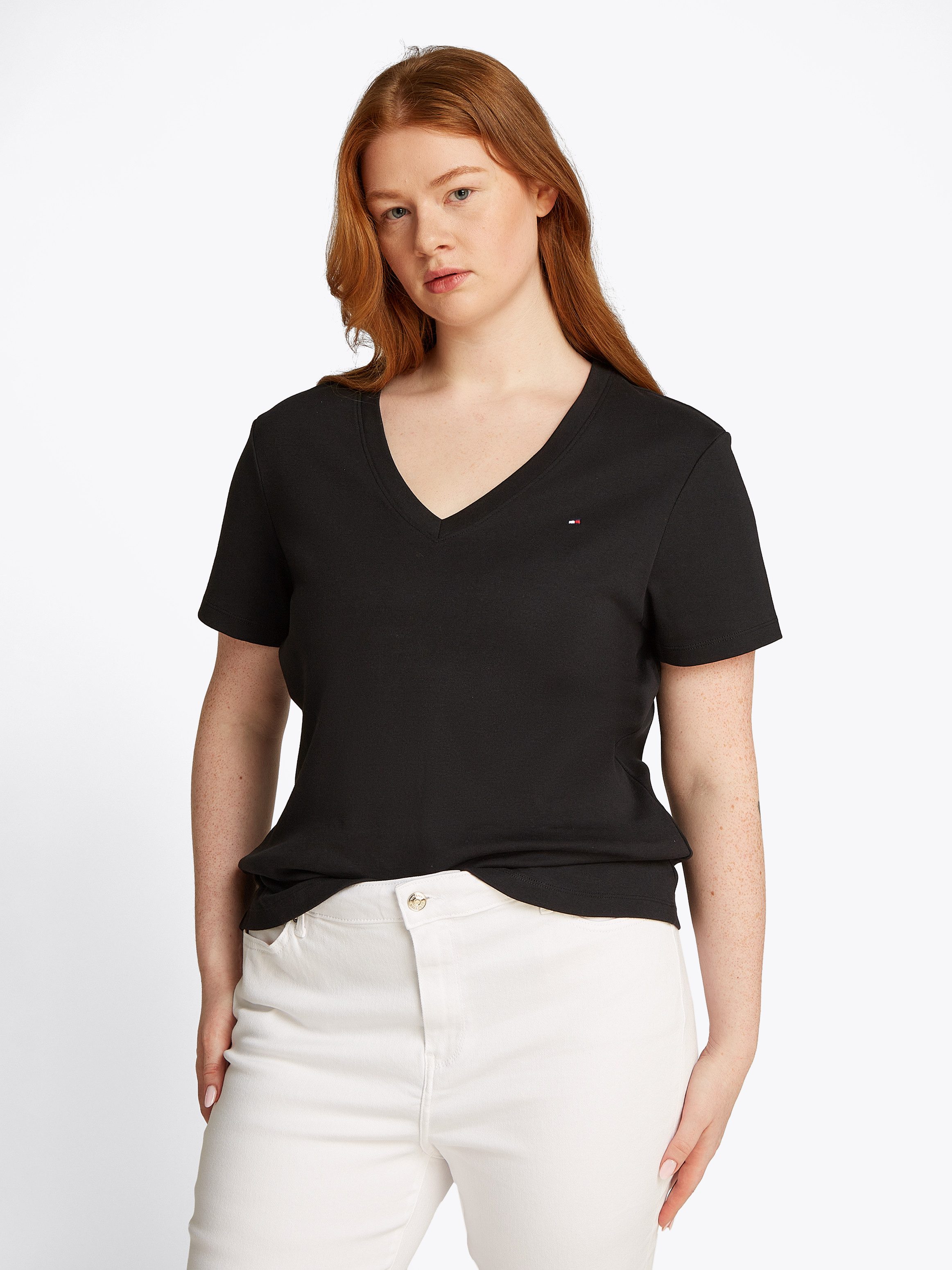 Tommy Hilfiger Curve V-Shirt CRV SLIM günstig online kaufen
