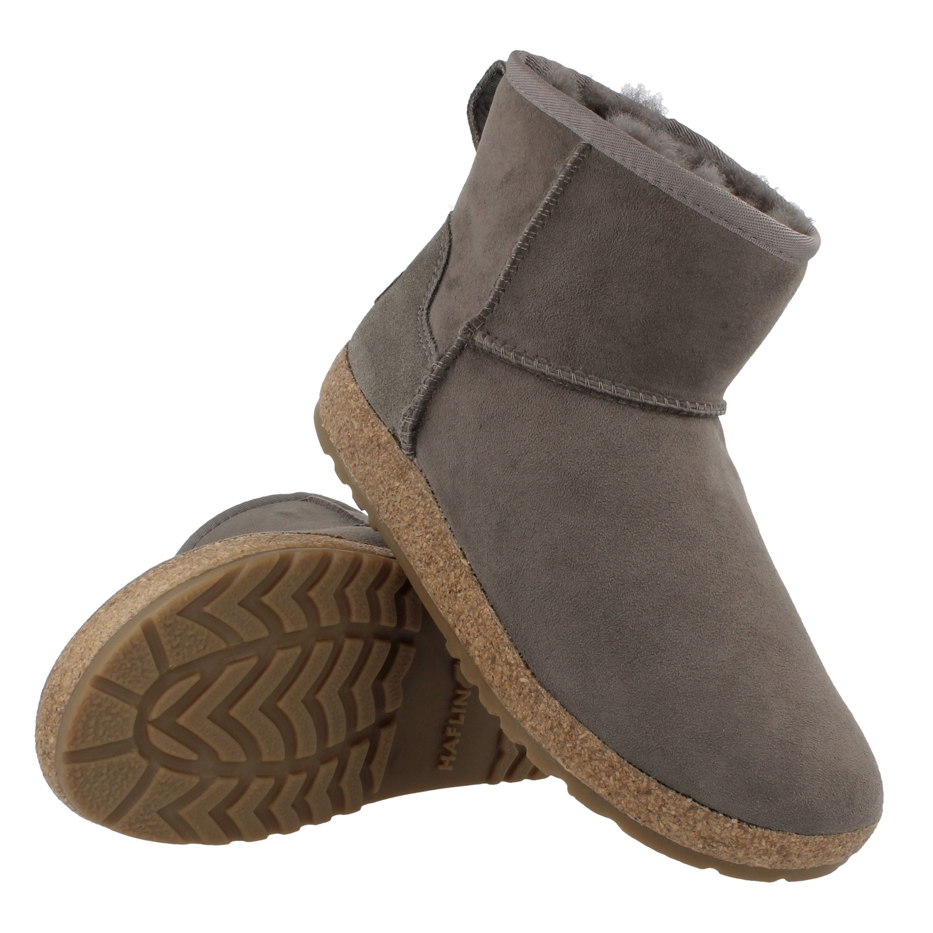 Haflinger Aino Lammfell Outdoor Boot Stiefel Unisex Hausschuh – Bild 2 von 3