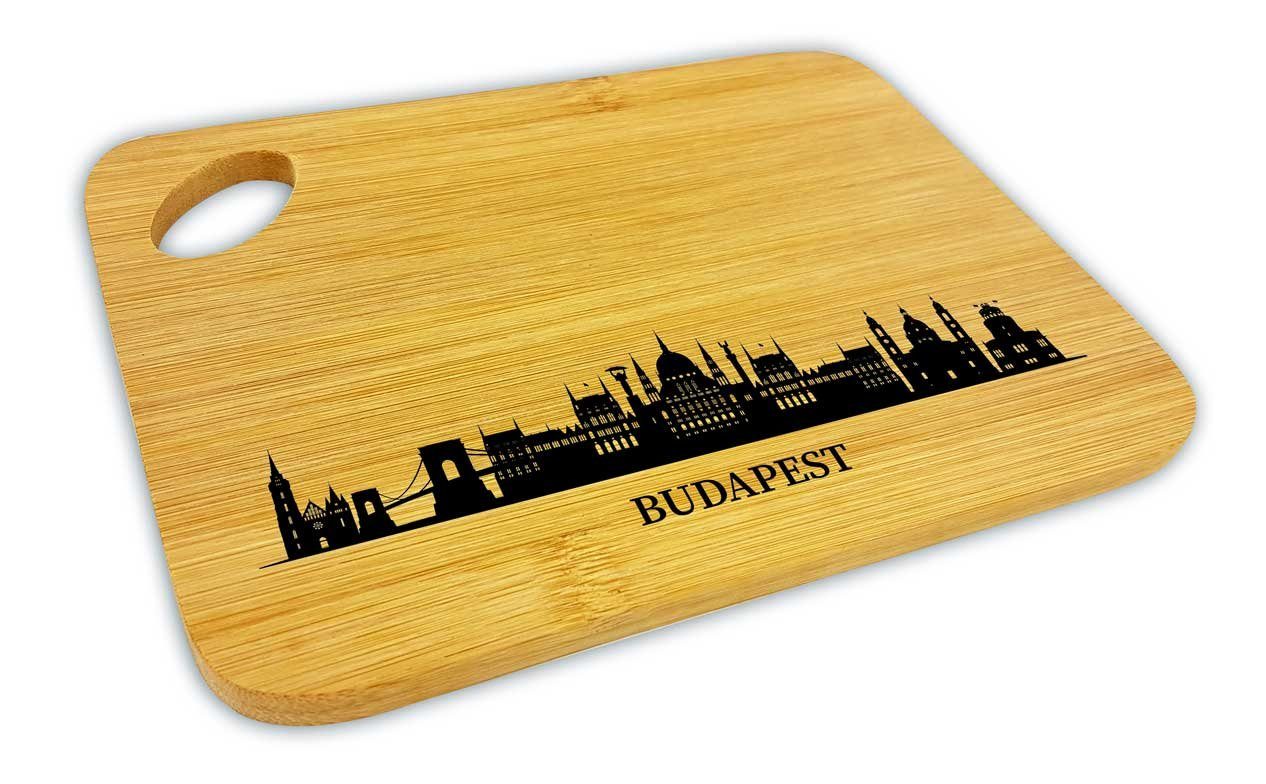 die Stadtmeister Bambus Frühstücksbrett Budapest, Skyline