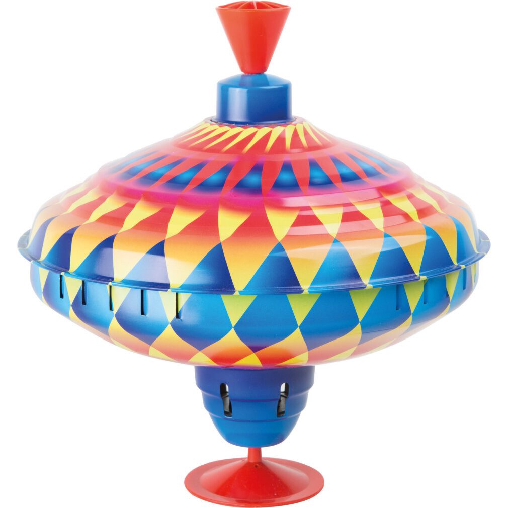 Small Foot Lernspielzeug Brummkreisel Kunterbunt, schult die Feinmotorik