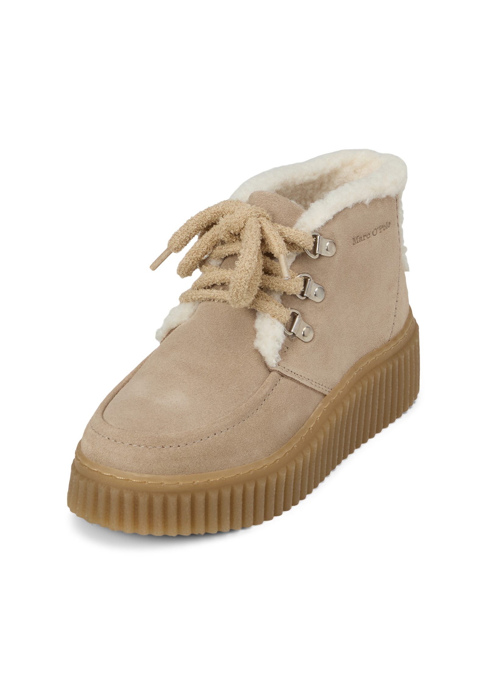 Marc O'Polo aus weichem Veloursleder Schlupfboots