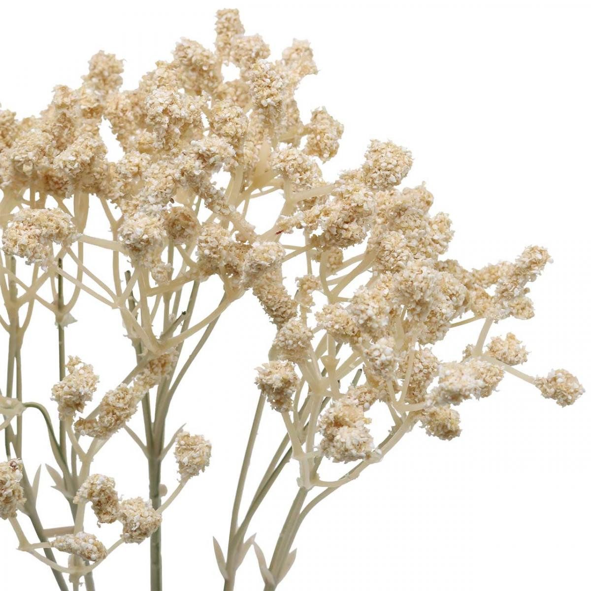 Kunstblume Künstliches Schleierkraut Creme Gypsophila 46cm günstig online kaufen