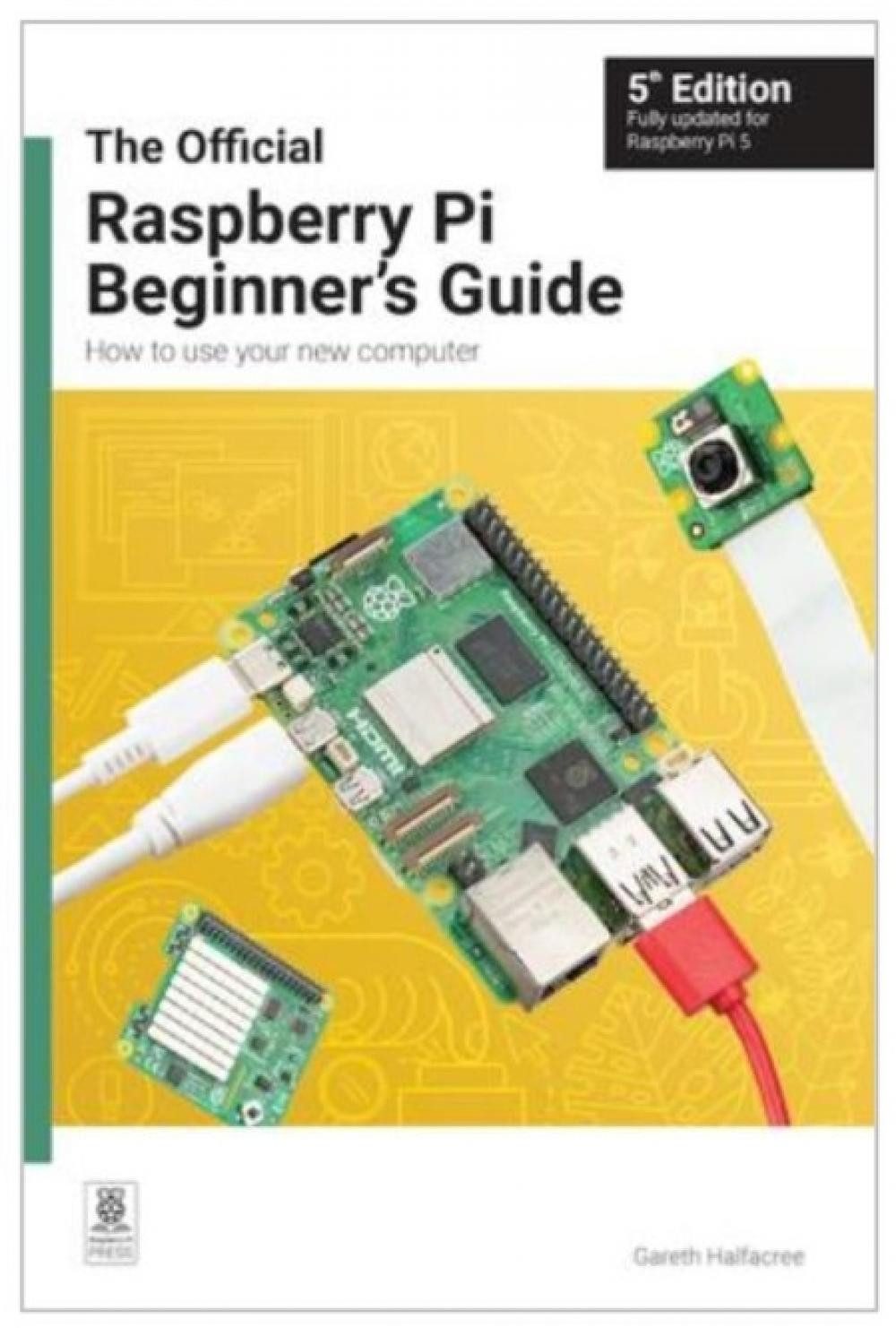 Notizbuch Das offizielle Raspberry Pi Handbuch für Anfänger, 5. Edition, Deutsch