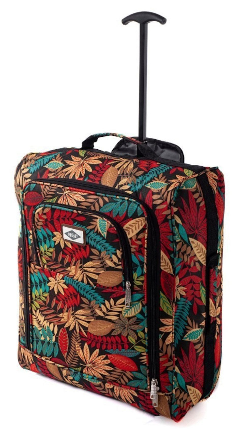 Granori Handgepäck-Trolley 55x40x20 cm, Leichter Flugzeug Kabinengepäck Reisekoffer 40 L, mit 2 Rollen (entspricht IATA-Empfehlungen für Handgepäck)