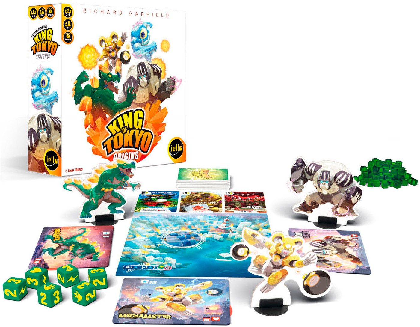 iello Spiel King of Tokyo - Origins, Familienspiel