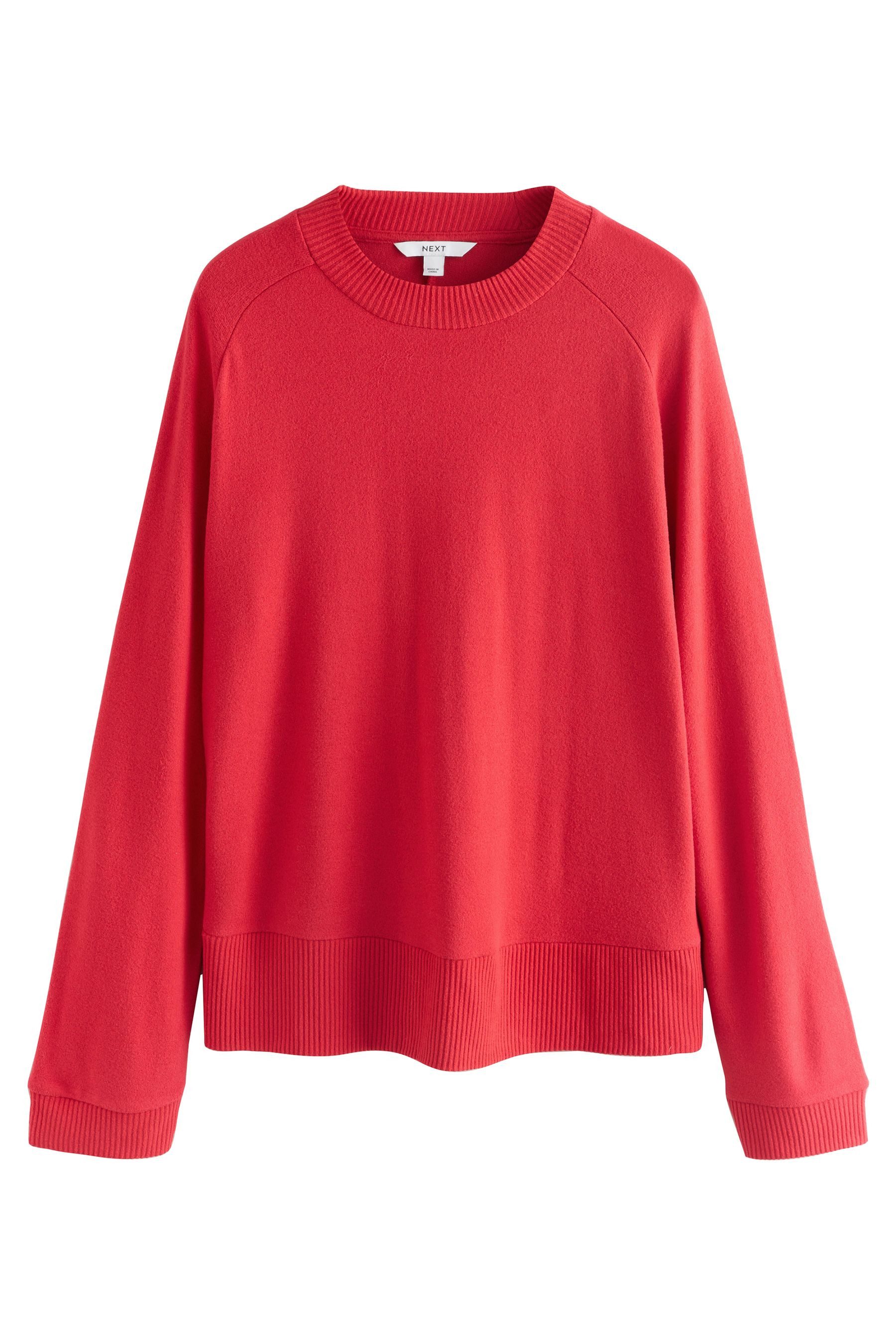 Next Strickpullover Weicher langärmeliger Pullover mit Rundhals (1-tlg) günstig online kaufen