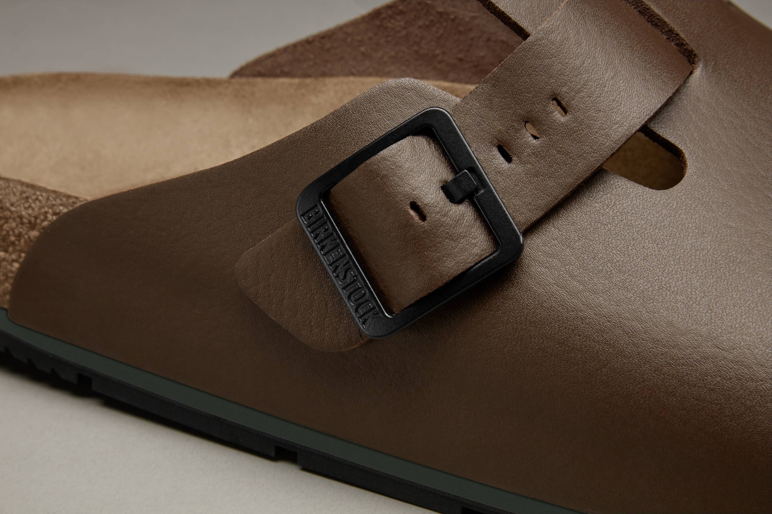 Birkenstock Damen Herren Boston Pro Hausschuhe Leder Pantoletten - Anatomischer Clog Zertifiziert EN ISO 20347:2043, Berufsschuhe für Medizin & Gastronomie – Bild 5 von 5