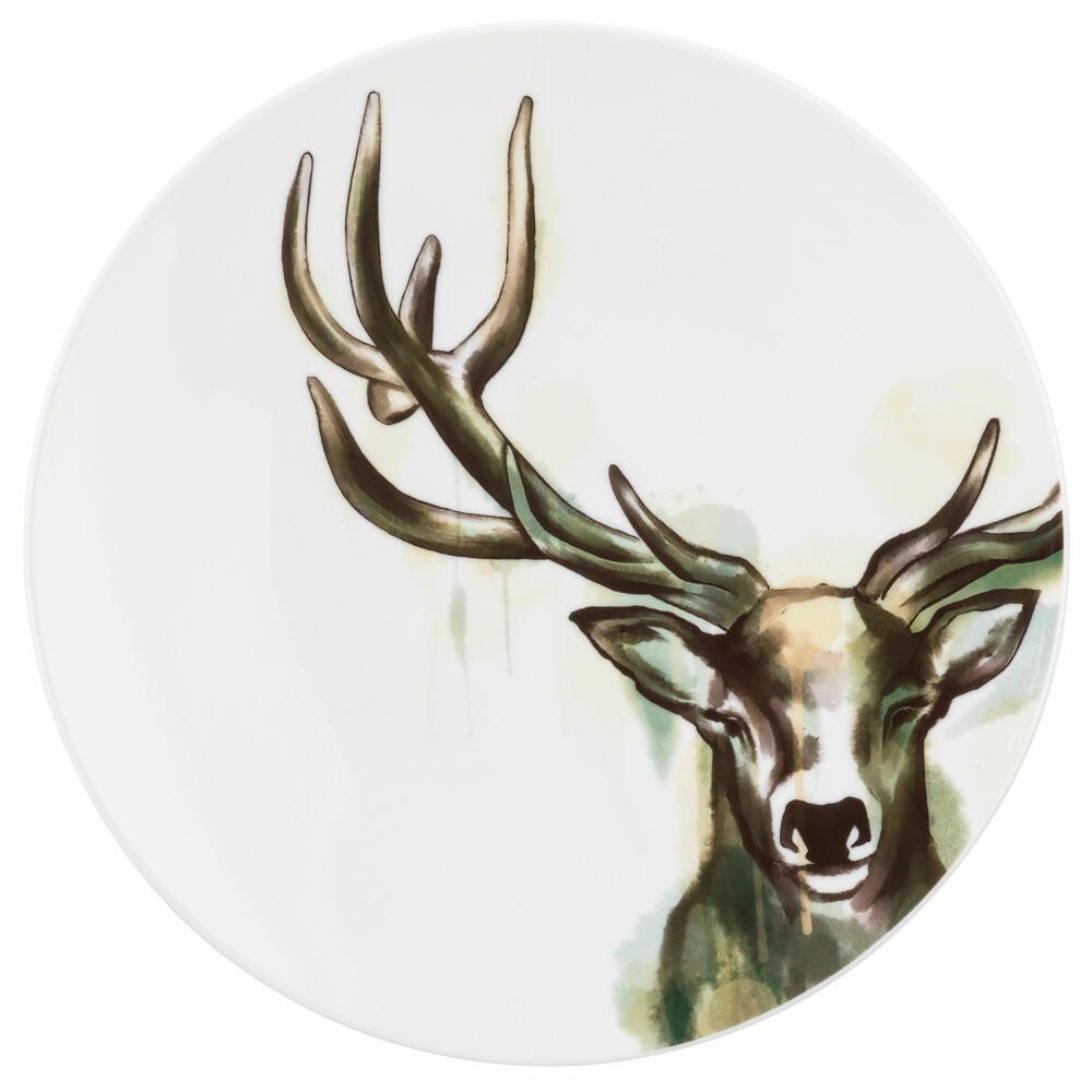 Seltmann Weiden Speiseteller Life Nature Hirsch, 28 cm