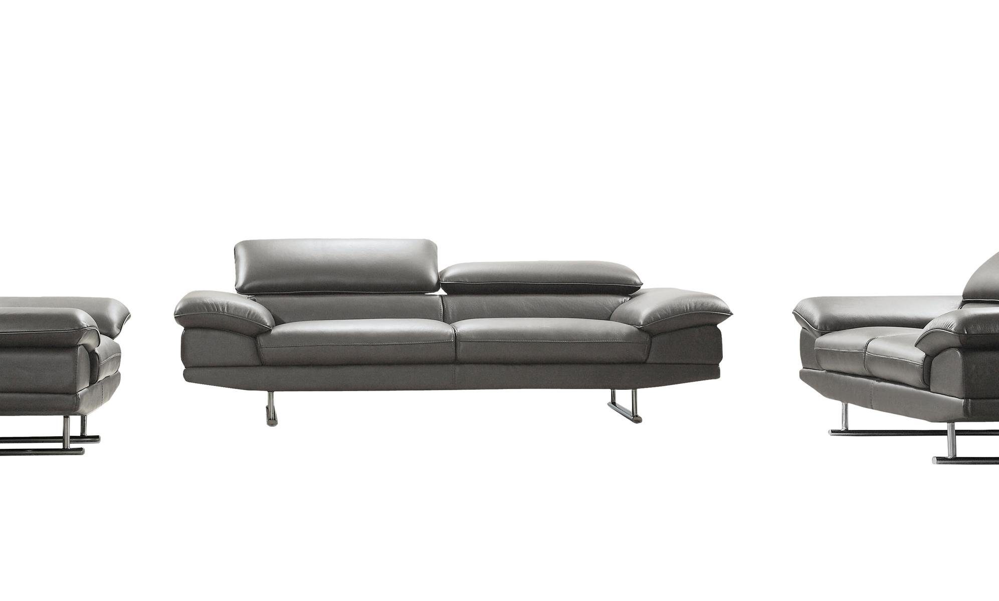 Salottini 3-Sitzer Designer 3er Sofa Bassano 3-Sitzer Leder Couch, 1 Teile