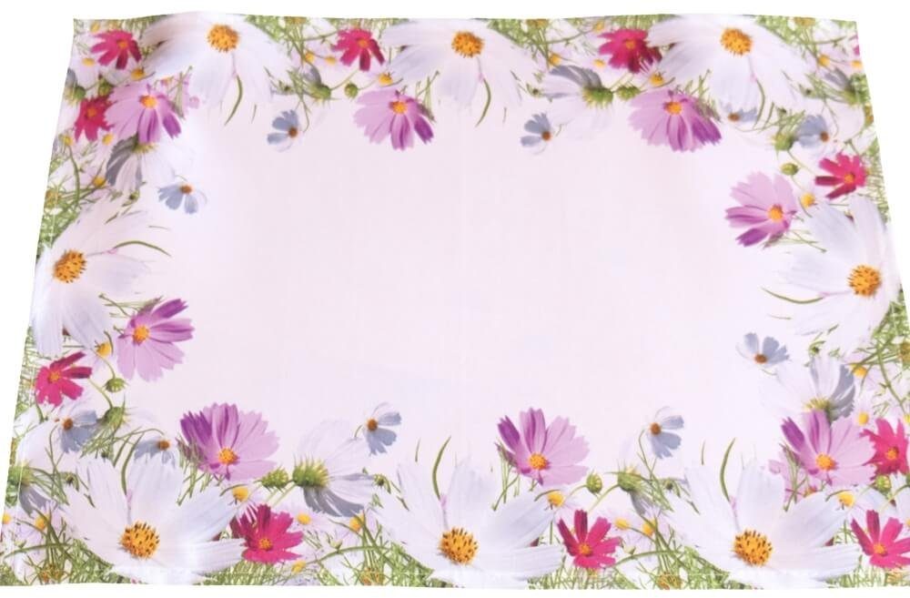 Platzset, Tischset Blumen Wiese bunt 35x50 cm, matches21 HOME & HOBBY, (1-St)