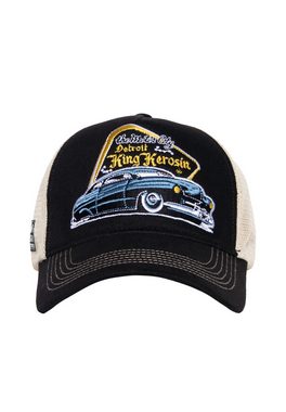 KingKerosin Trucker Cap Detroit Greaser mit Front-Stickerei