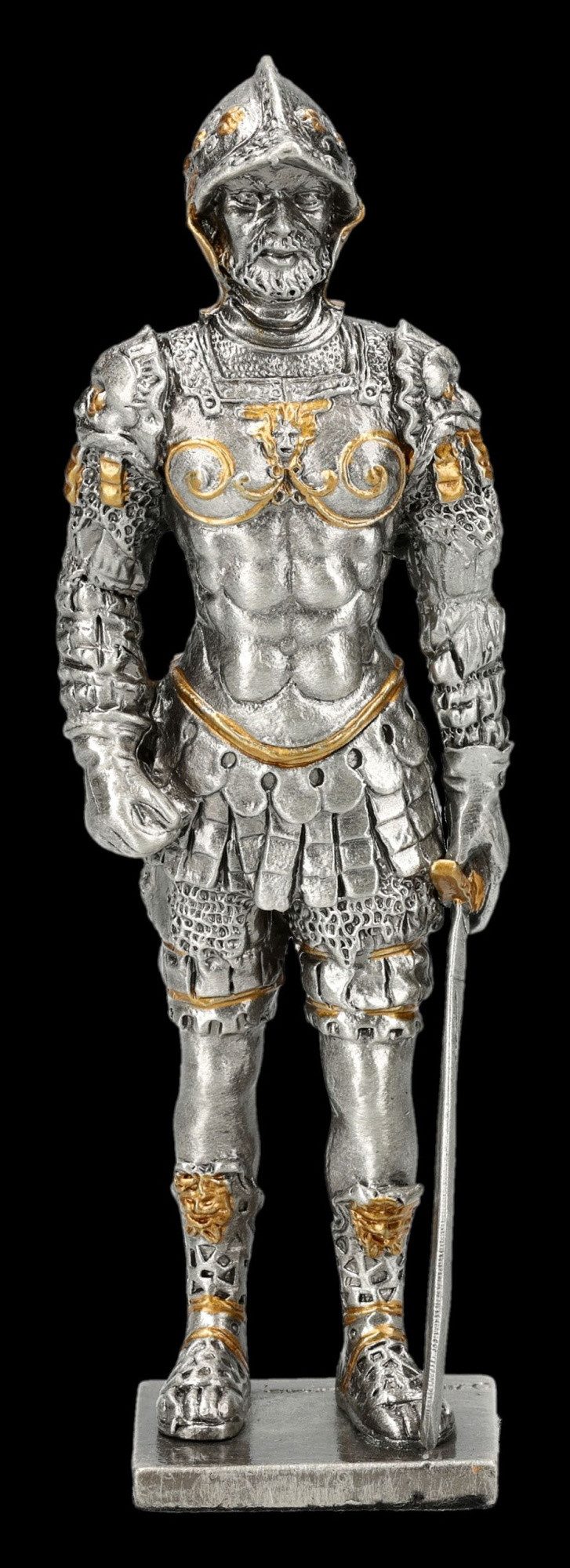 Dekofigur Römischer Zenturio Figur – Zinn Sammlerfigur Veronese 11 cm Dekofigur