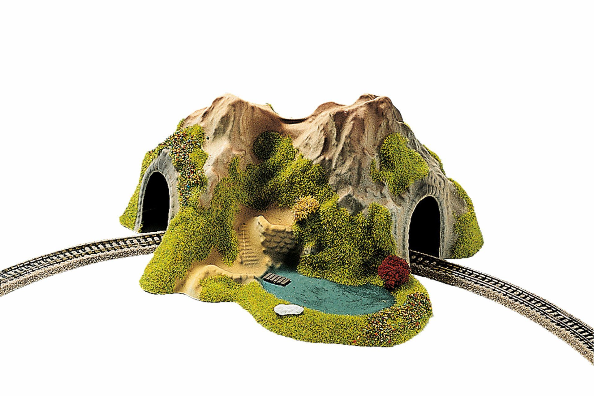 NOCH Modelleisenbahn-Tunnel NOCH® Ecktunnel, ein einspuriger Modellbahn Ecktun