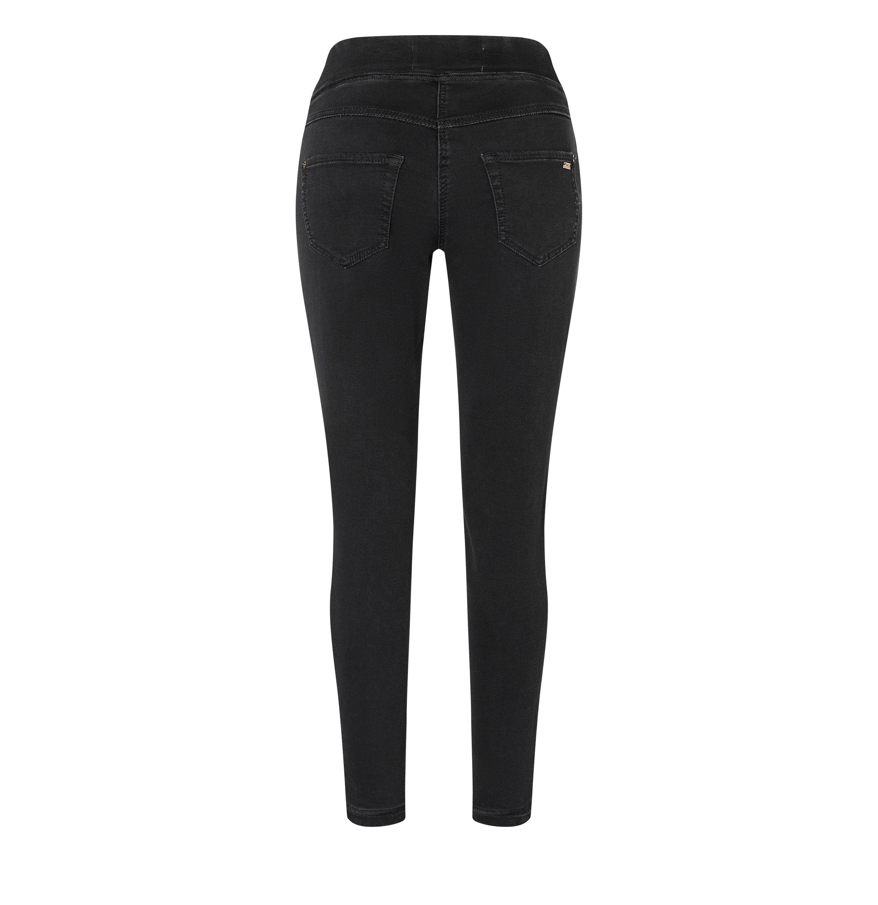 MAC Stretch-Jeans MAC cosy - schwarz rinsewash LEGGINGS ISKO™ D991 black 5907-90-0350 DENIM SOFT