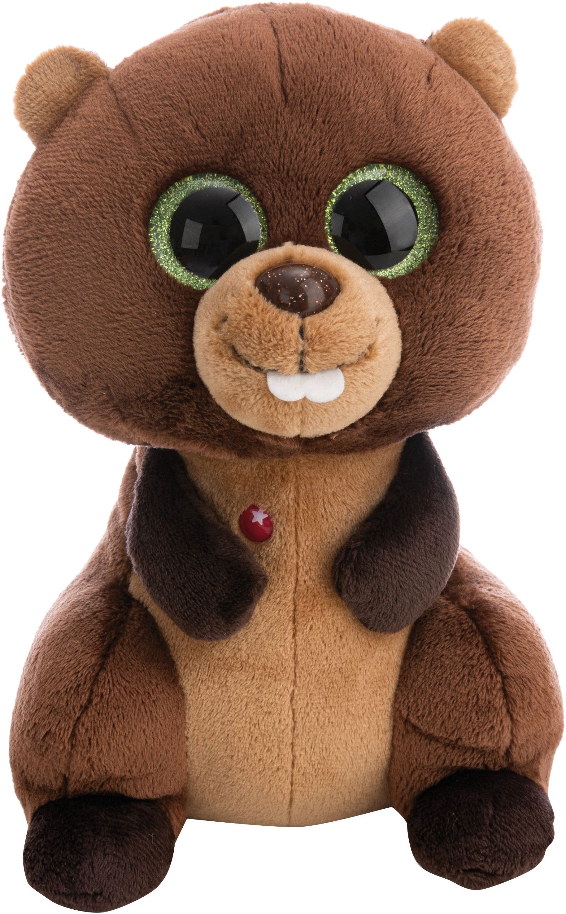 Nici Kuscheltier Glubschis, Biber Bobston, 25cm schlenkernd