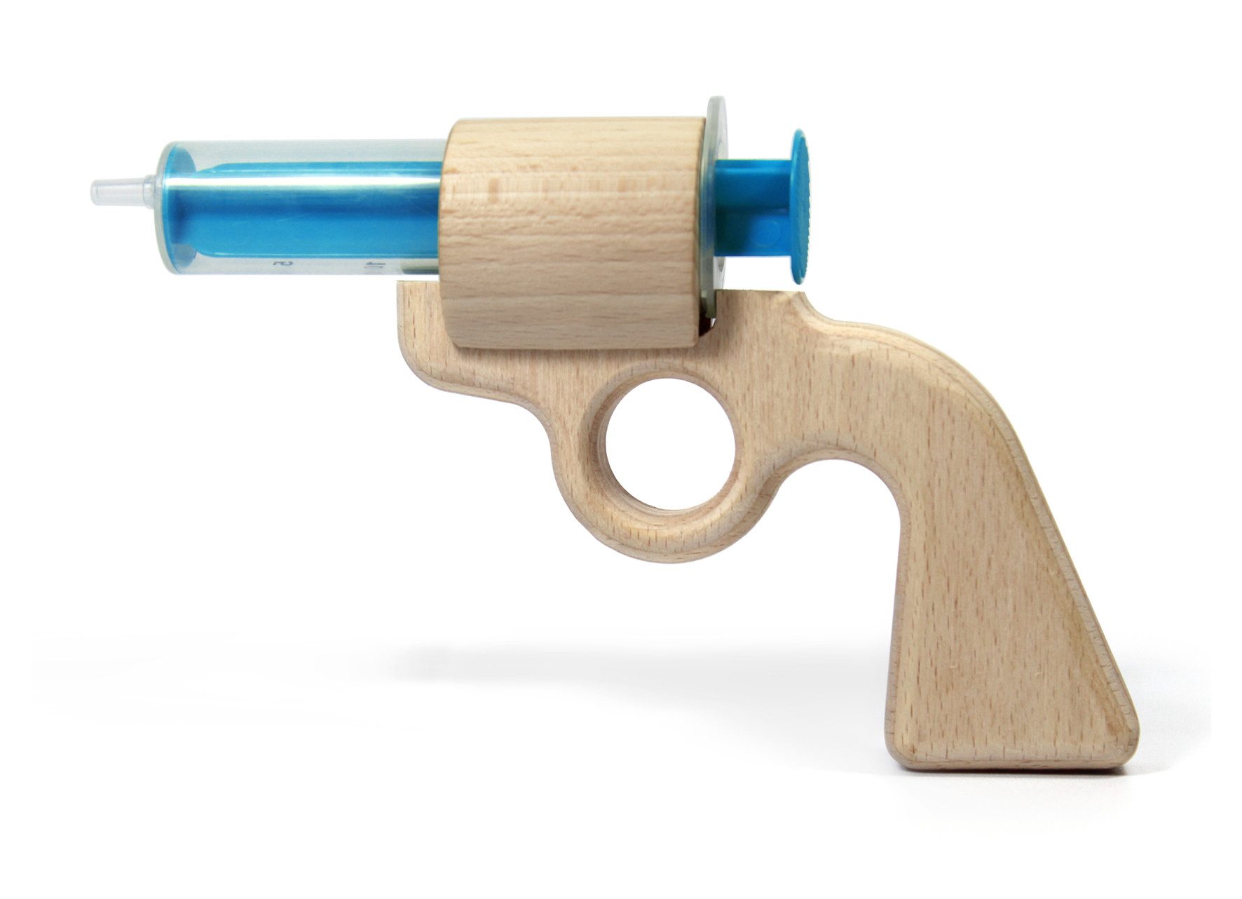 Neue Freunde Blaster Игрушкиpistole, aus Buchenholz