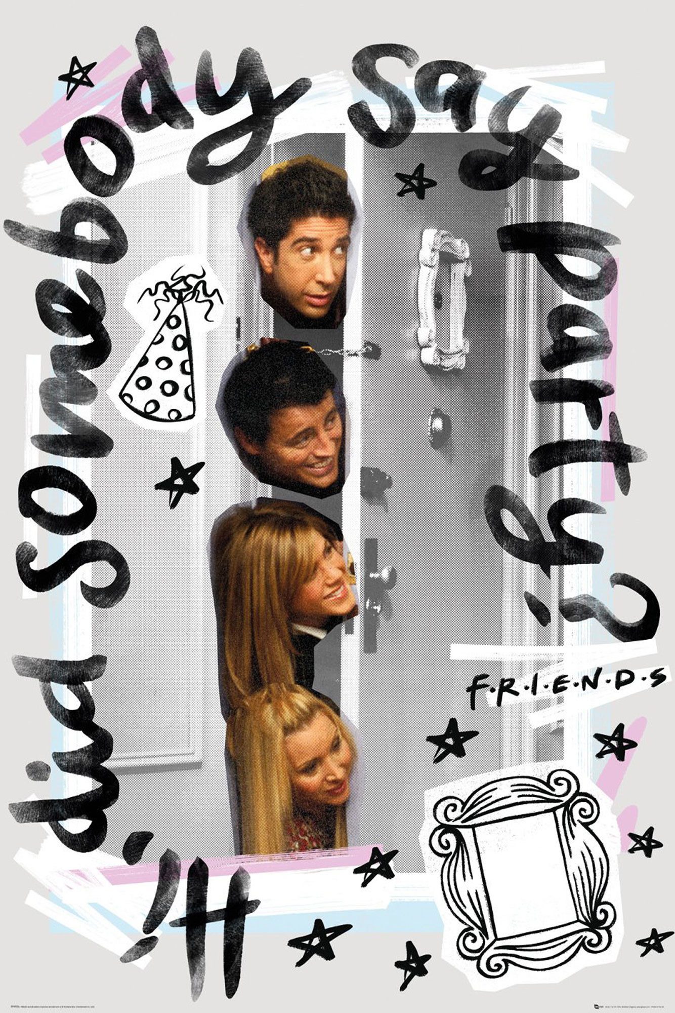 Poster Friends - Poster - Party