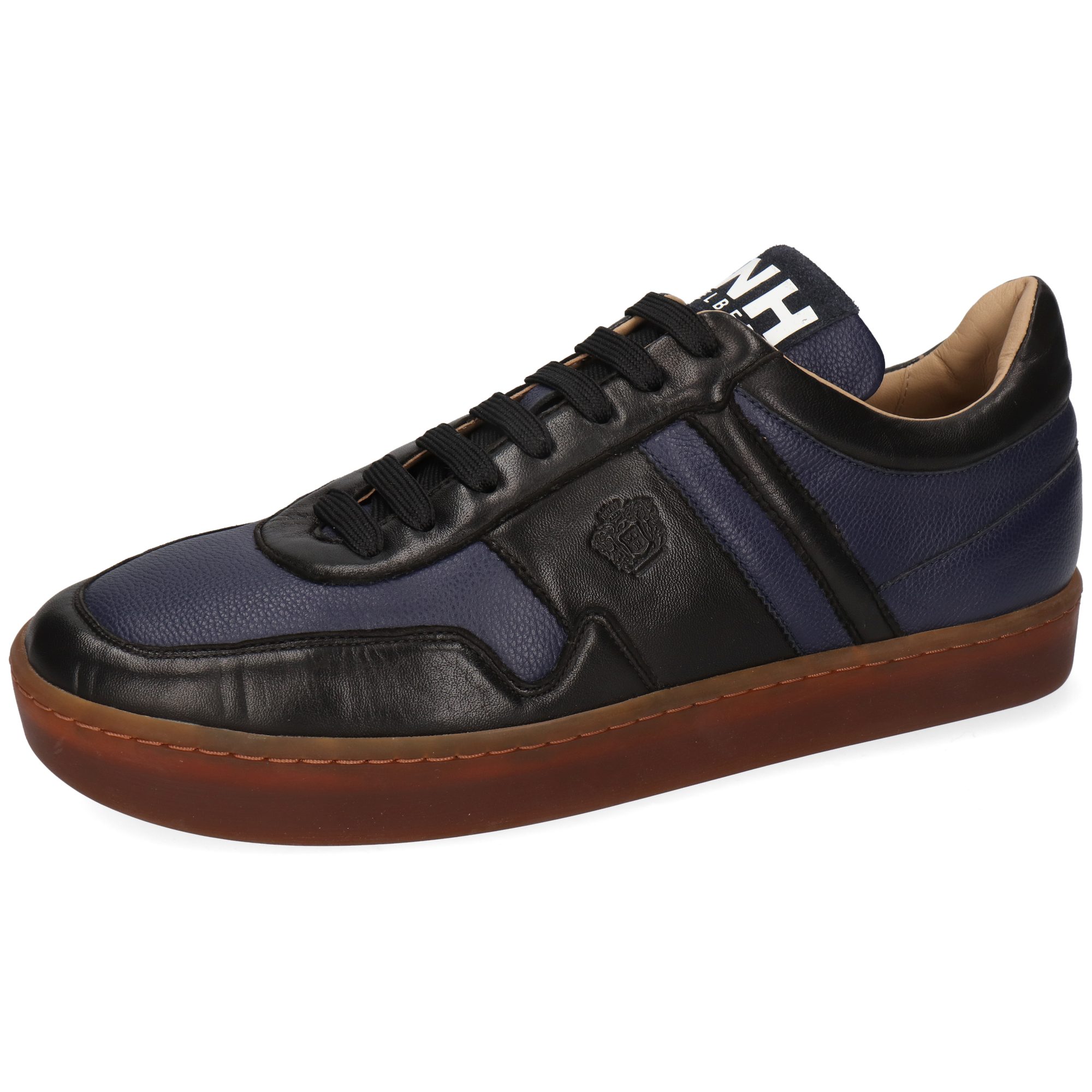 Melvin & Hamilton Alfie 7 Leder-Sneakers für Herren Sneaker Flache Absätze, Echtes Leder, Herausnehmbare Innensohle, Latex Sohle
