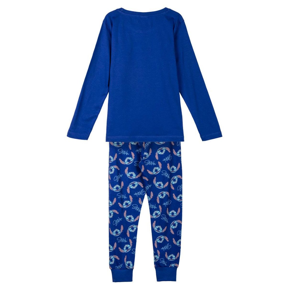 Cerda Pyjama Disney Stitch Schlafanzug Kinder aus Baumwolle – Bild 4 von 4