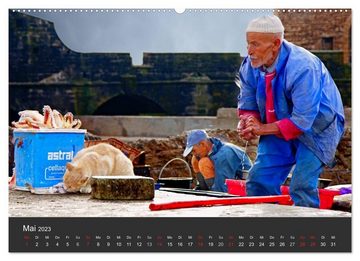 CALVENDO Wandkalender farbiges Marokko (Premium, hochwertiger DIN A2 Wandkalender 2023, Kunstdruck in Hochglanz)