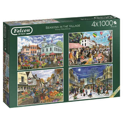 Jumbo Spiele Puzzle »11226 Fiona Osbaldstone Seasons in the Village«, Puzzleteile