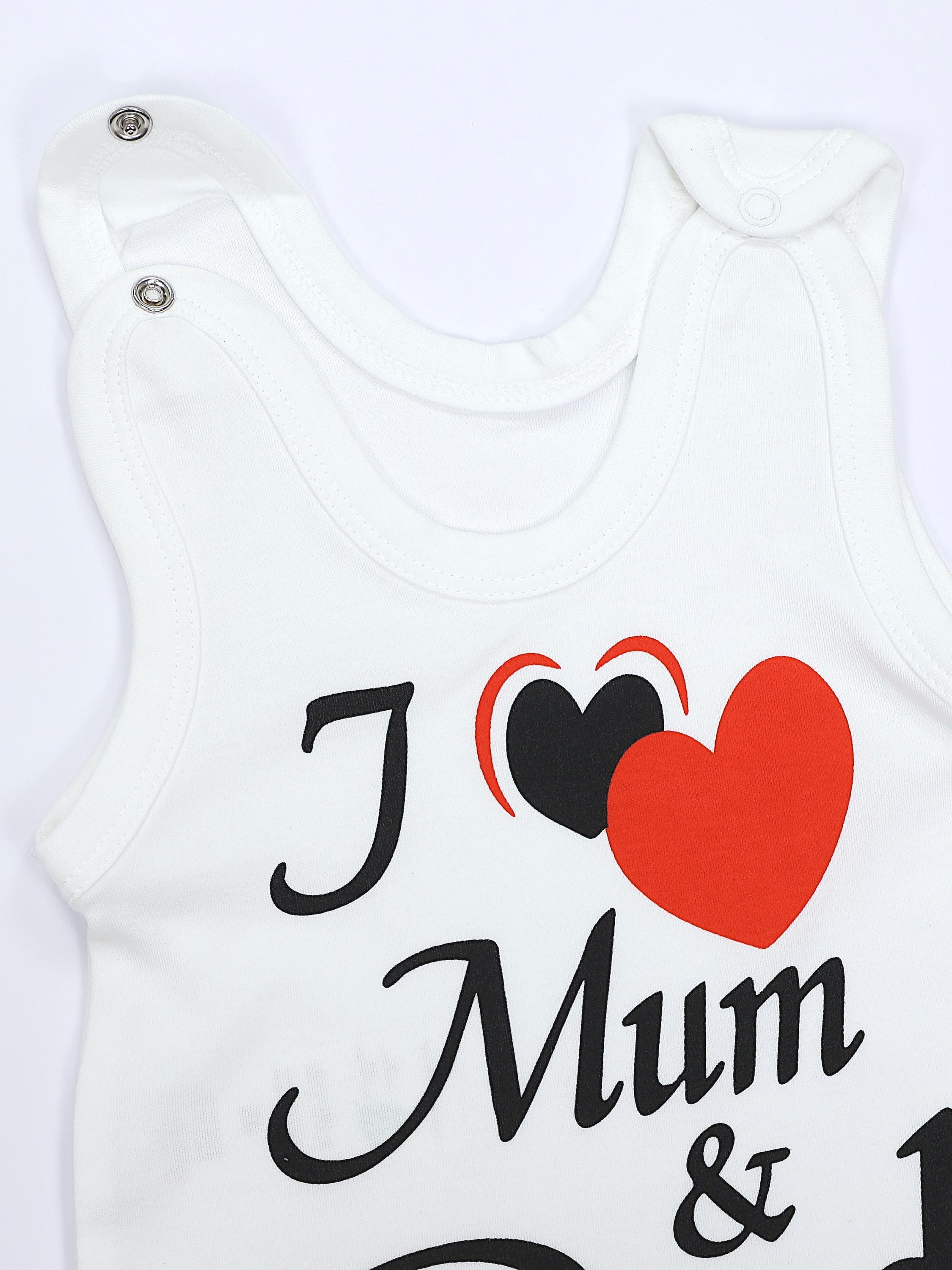TupTam Strampler TupTam Unisex Baby Strampler mit Aufdruck 5er Set