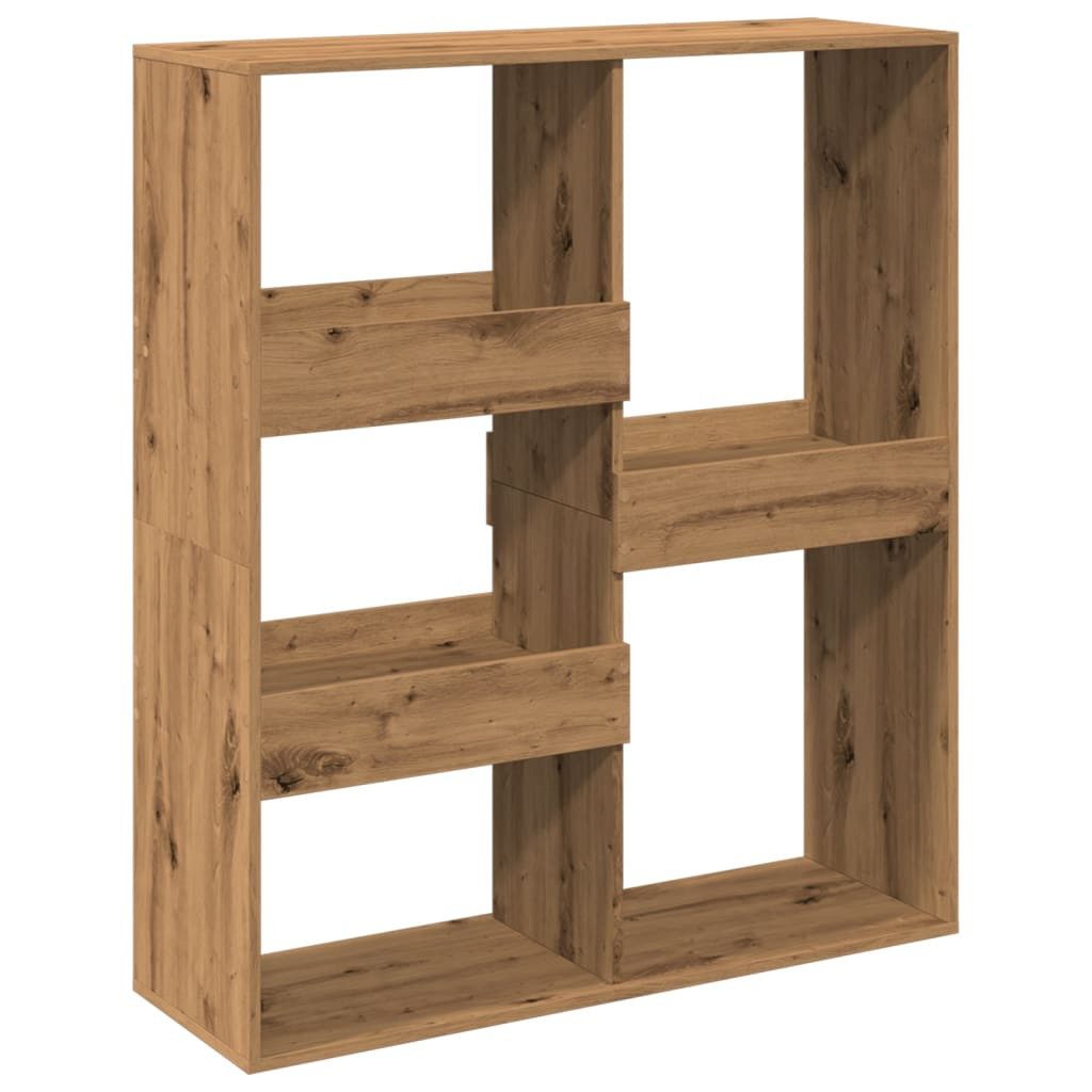 vidaXL Bücherregal Bücherregal/Raumteiler Artisan-Eiche 100x33x115 cm, günstig online kaufen