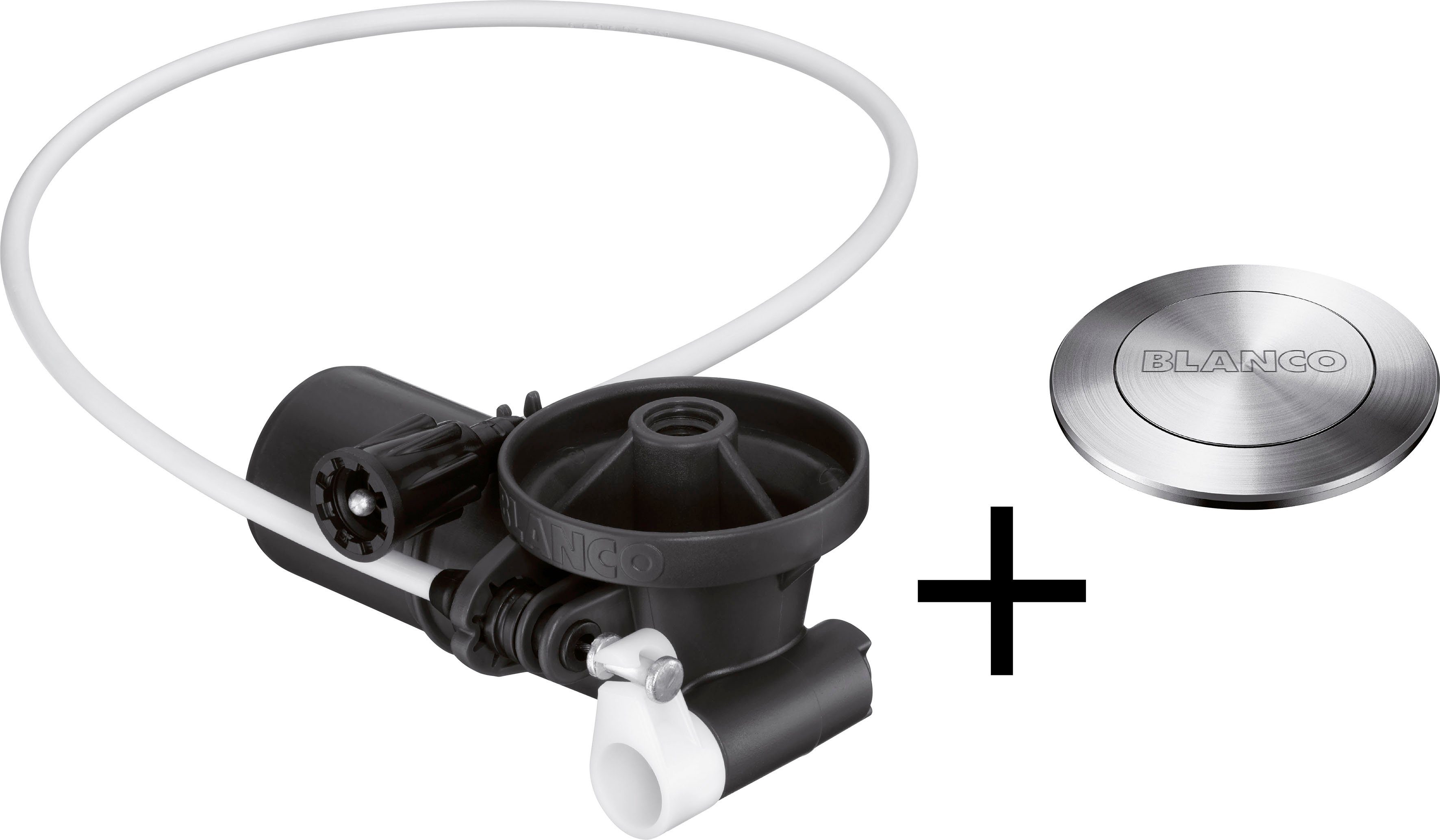 Blanco Ab- und Überlaufgarnitur PushControl Nachrüstset, geeignet für InFino-Ablaufgarnituren