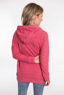 DEPROC Active Kapuzensweatshirt SWEAT ALBERTA WOMEN aus funktionalem Piqué-Fleece