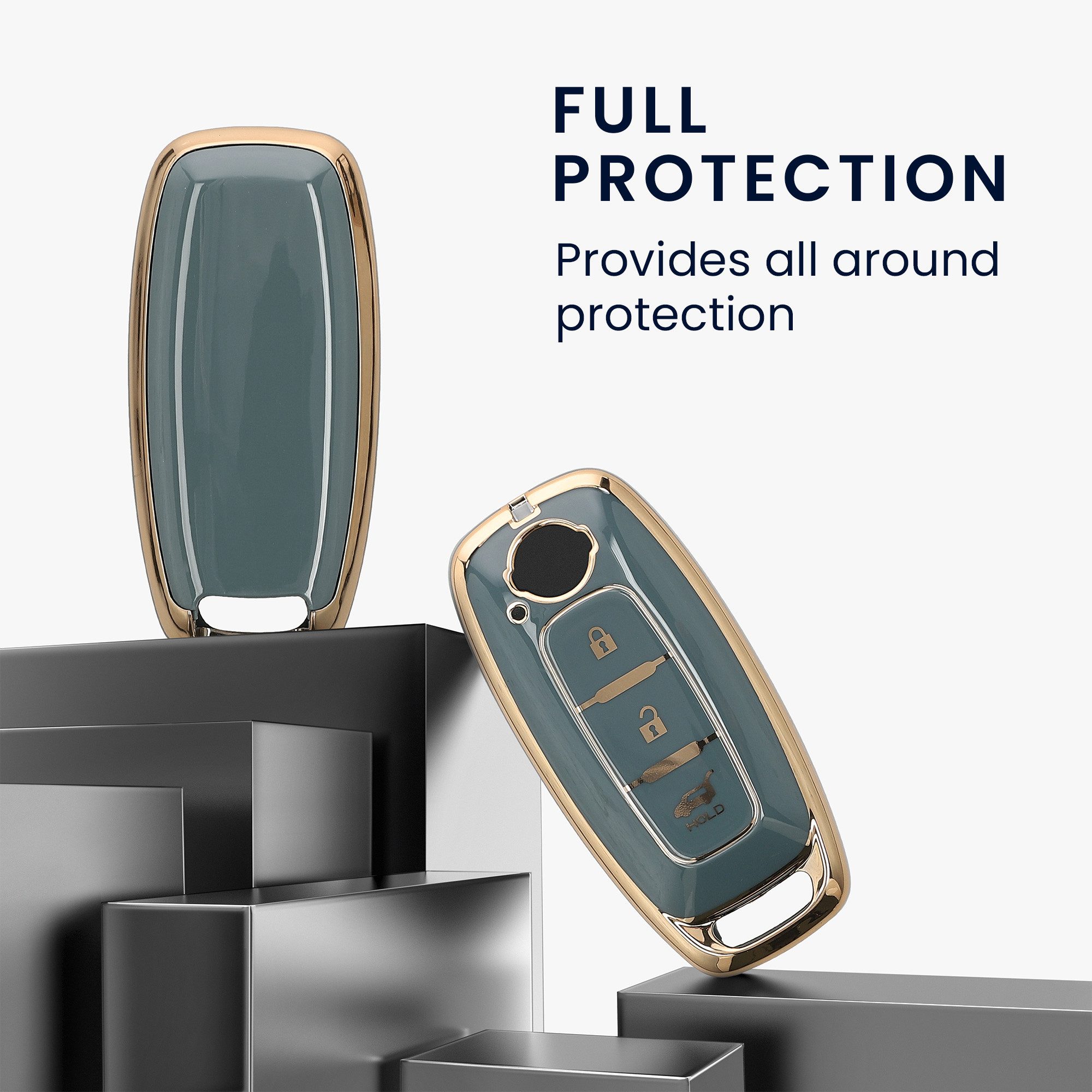 kwmobile Schlüsseltasche Autoschlüssel Hülle für Nissan (1-tlg), Schlüsselhülle Silikon Cover