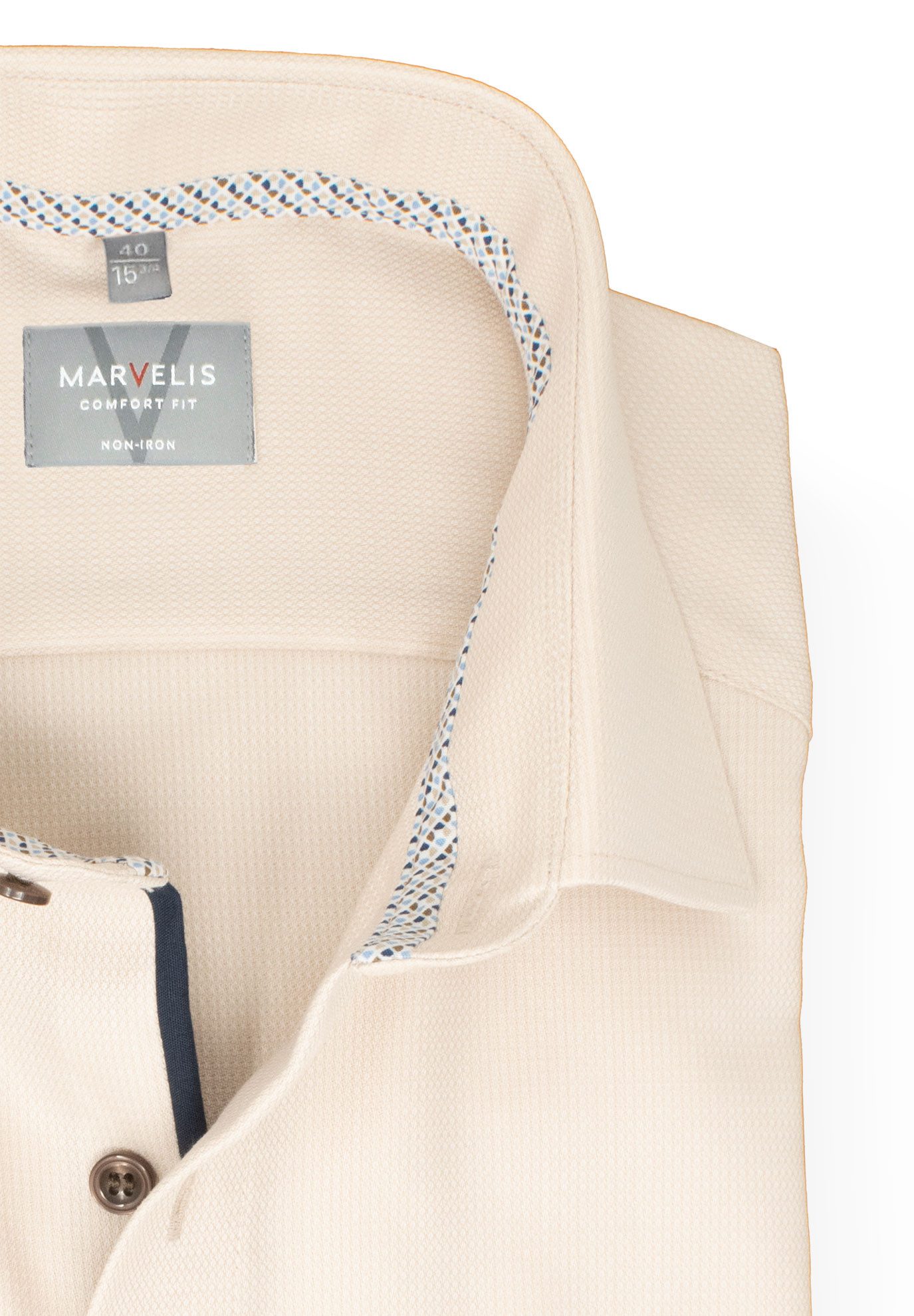 MARVELIS Businesshemd Comfort Fit bequeme Schnittführung günstig online kaufen