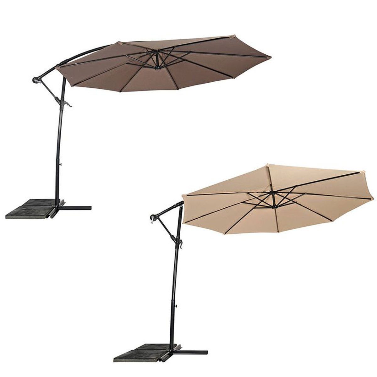 Lesli Living Ampelschirm Sonnenschirm Ø 3 günstig online kaufen
